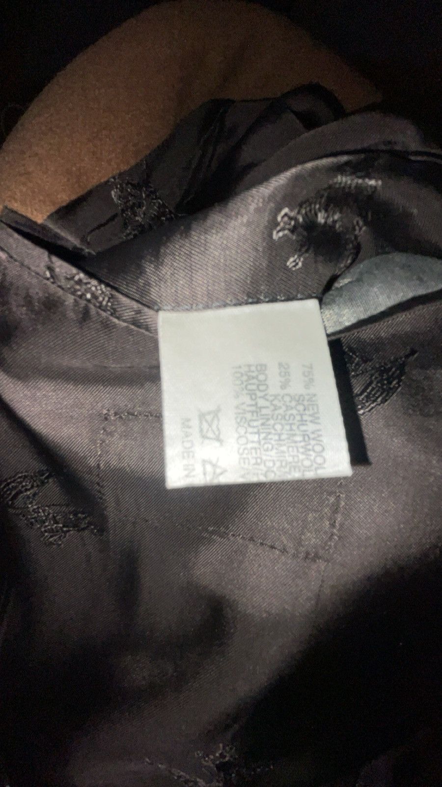 Burberry Vintage Burberrys Cashmere & Wool Blazer - Modena-S Model Size US M / EU 48-50 / 2 - 4 Thumbnail
