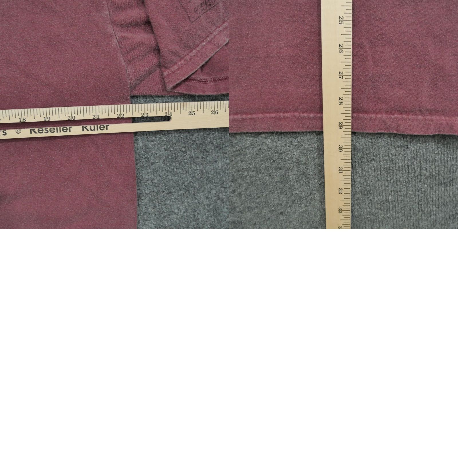 Vintage VINTAGE Crazy Shirts T-Shirt Adult Large Red Wine Dyed Size US L / EU 52-54 / 3 - 9 Thumbnail