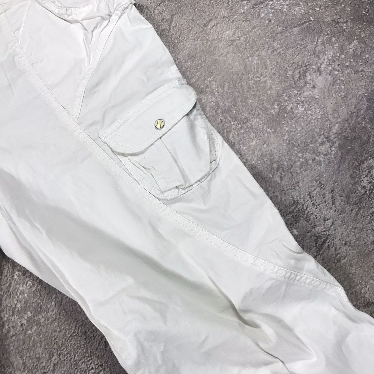 Vintage Vintage Y2K Baggy Flared Parachute Pants Streetwear Faded 28 Size 28" / US 6 / IT 42 - 4 Thumbnail