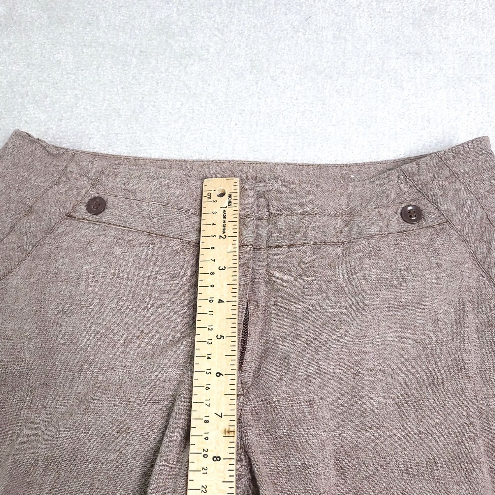 Worthington VINTAGE Worthington Modern Fit Pants Women's 10 Brown Back Pockets Classic Dress Pants Mens? Womens? Size 32" / US 10 / IT 46 - 6 Thumbnail