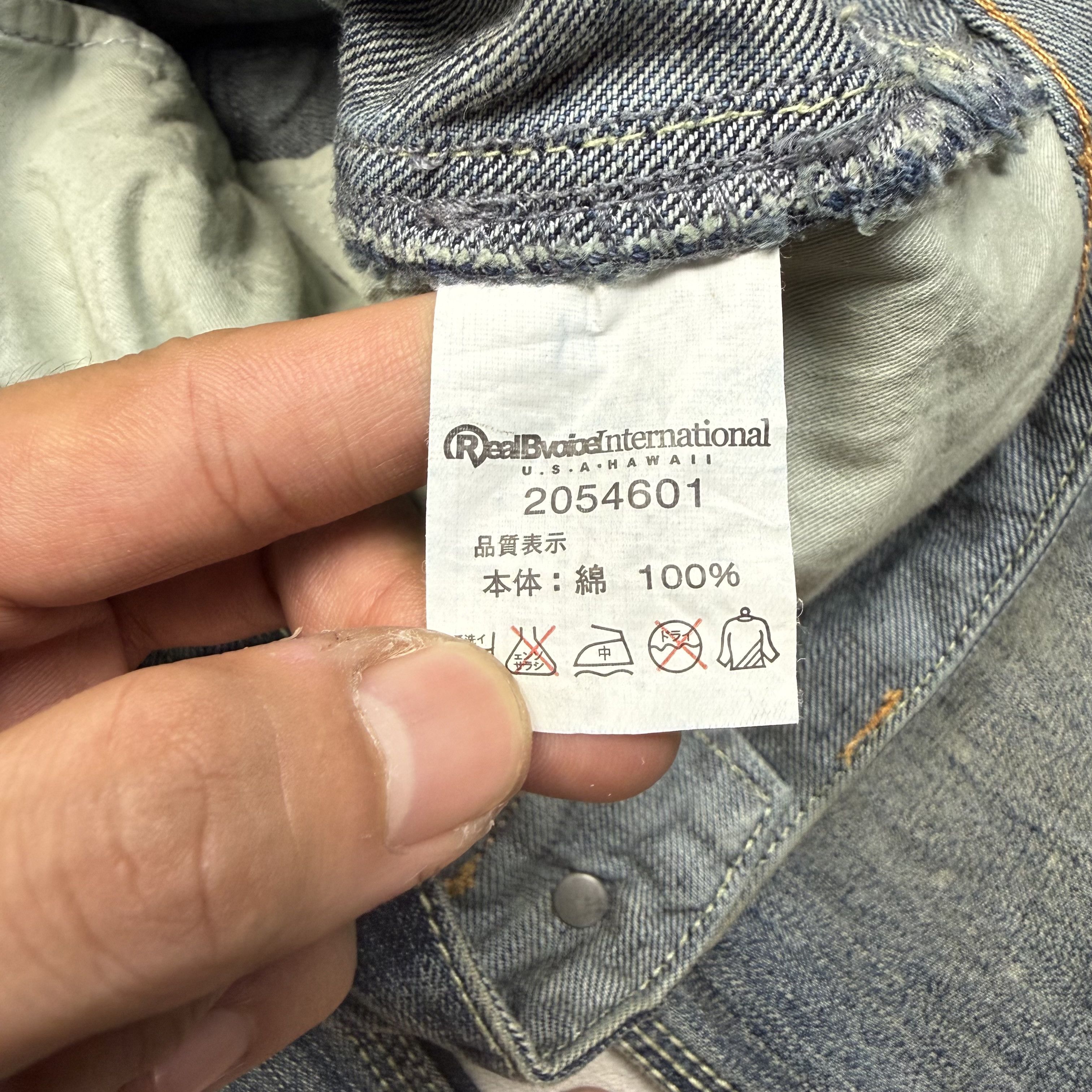 Vintage Real B Voice Patch Work Denim Size US 28 / EU 44 - 8 Thumbnail