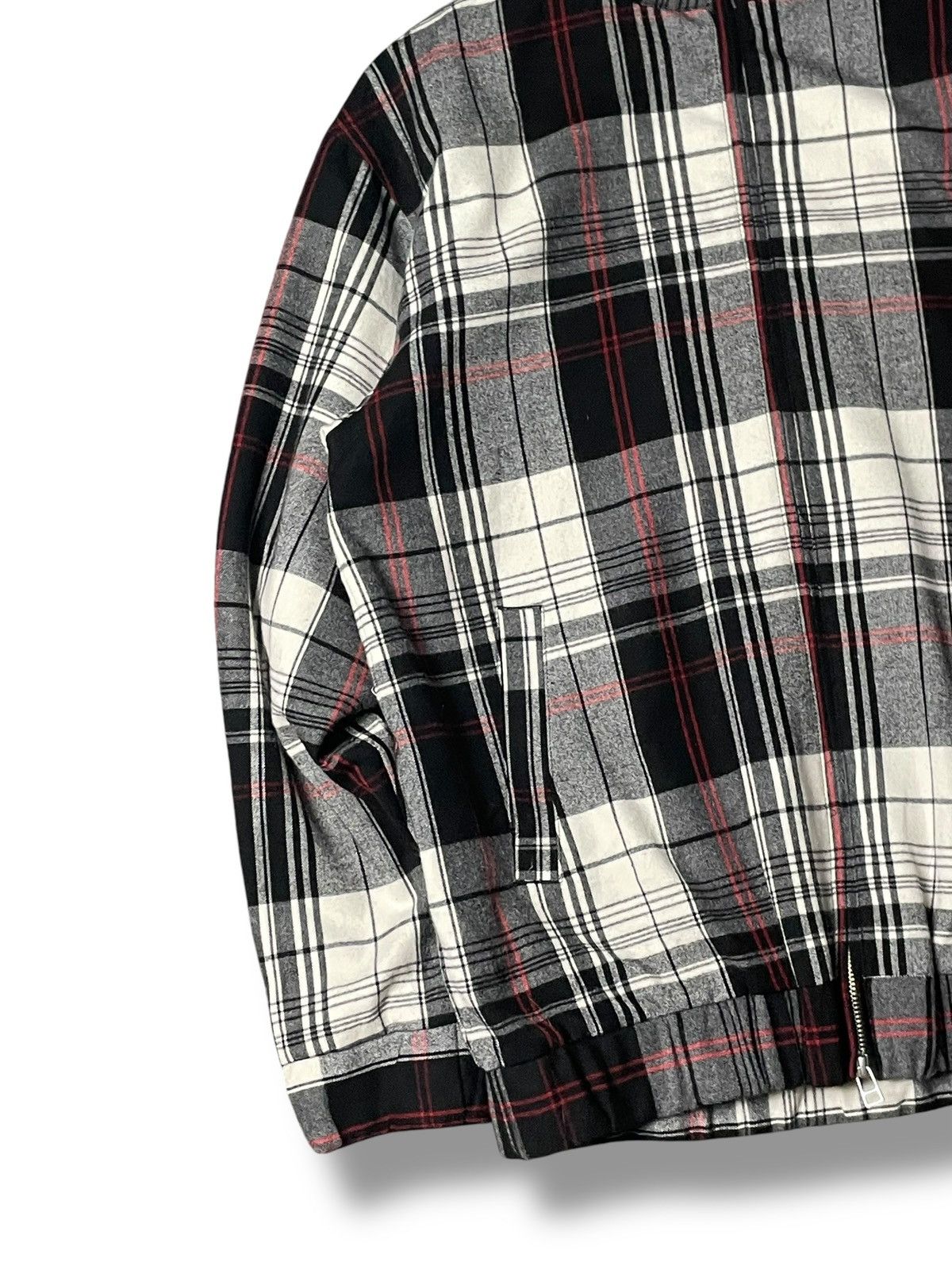 Japanese Brand × Vintage DESSIN TRPU Flannel Zipped Light Jacket (89) Size US S / EU 44-46 / 1 - 4 Thumbnail