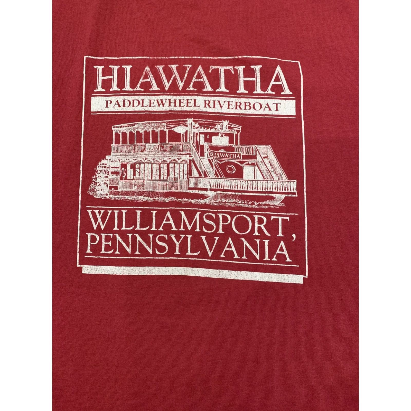 Vintage VINTAGE Hiawatha Riverboat Shirt XL Men’s Williamsport PA Size US XL / EU 56 / 4 - 2 Thumbnail