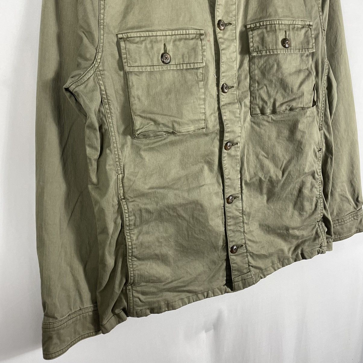 Gap × Vintage 🔥Rare🔥Vintage GAP Double Pocket Military Styles Chore Jacket Size US M / EU 48-50 / 2 - 8 Thumbnail