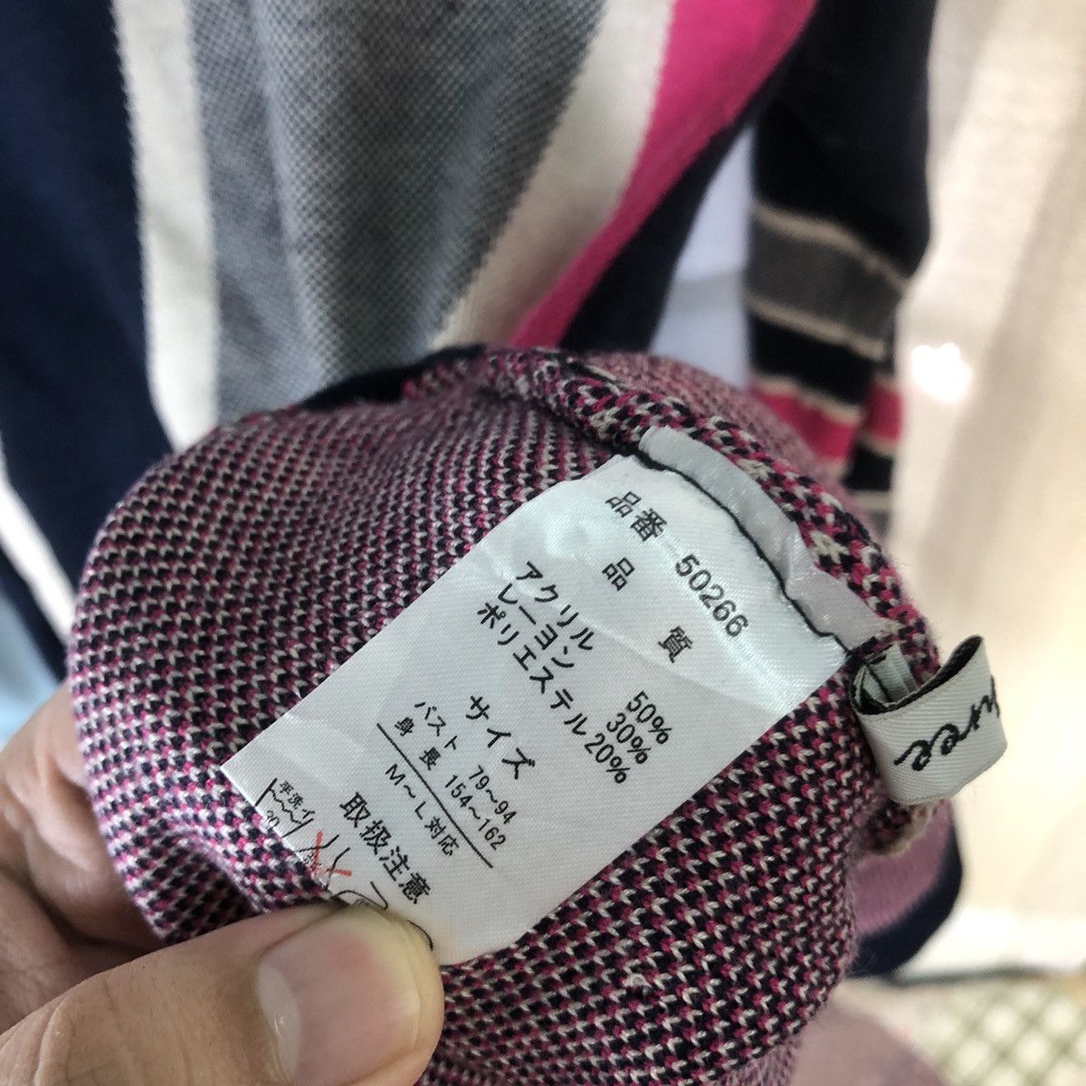Homespun Knitwear × Japanese Brand K Three Pink Knitwear #7413 Size M / US 6-8 / IT 42-44 - 9 Thumbnail