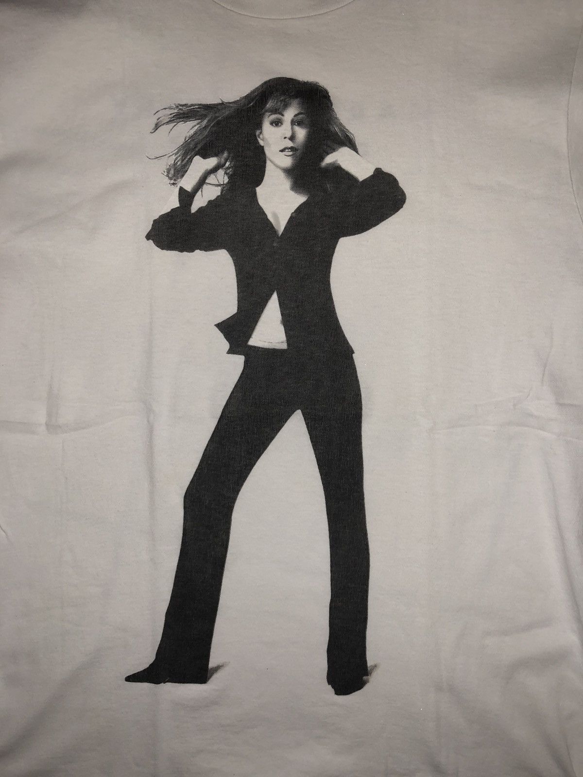 Band Tees × Rap Tees × Vintage Vintage 1996 Mariah Carey Daydream Japan Tour Shirt Size US XL / EU 56 / 4 - 4 Thumbnail
