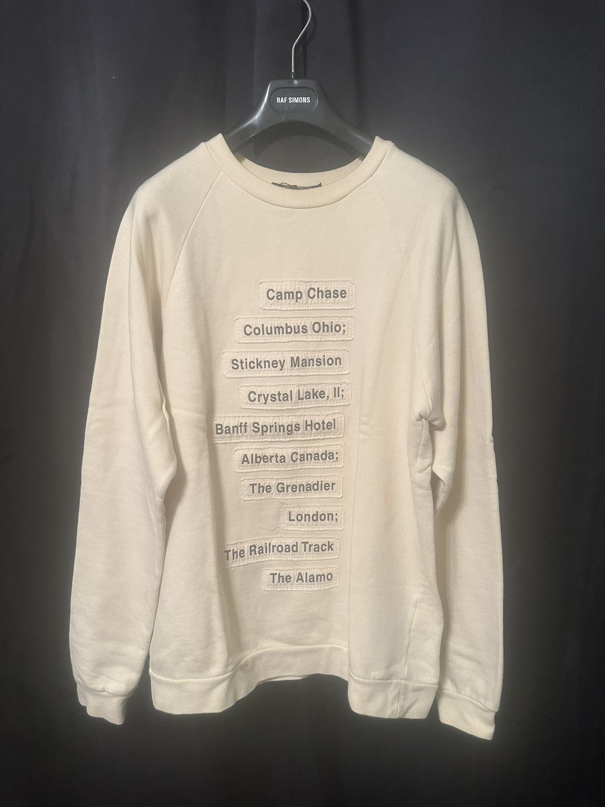 Raf Simons AW05 History Of My World “ Haunted Places “ Sweater Size US L / EU 52-54 / 3 - 1 Thumbnail