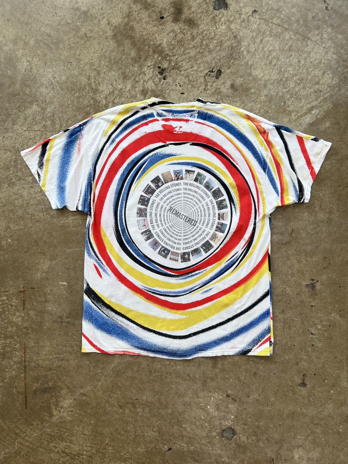 Band Tees Vintage 2002 Y2K Rolling Stones AOP Dyed Tee XL Size US XL / EU 56 / 4 - 5 Thumbnail