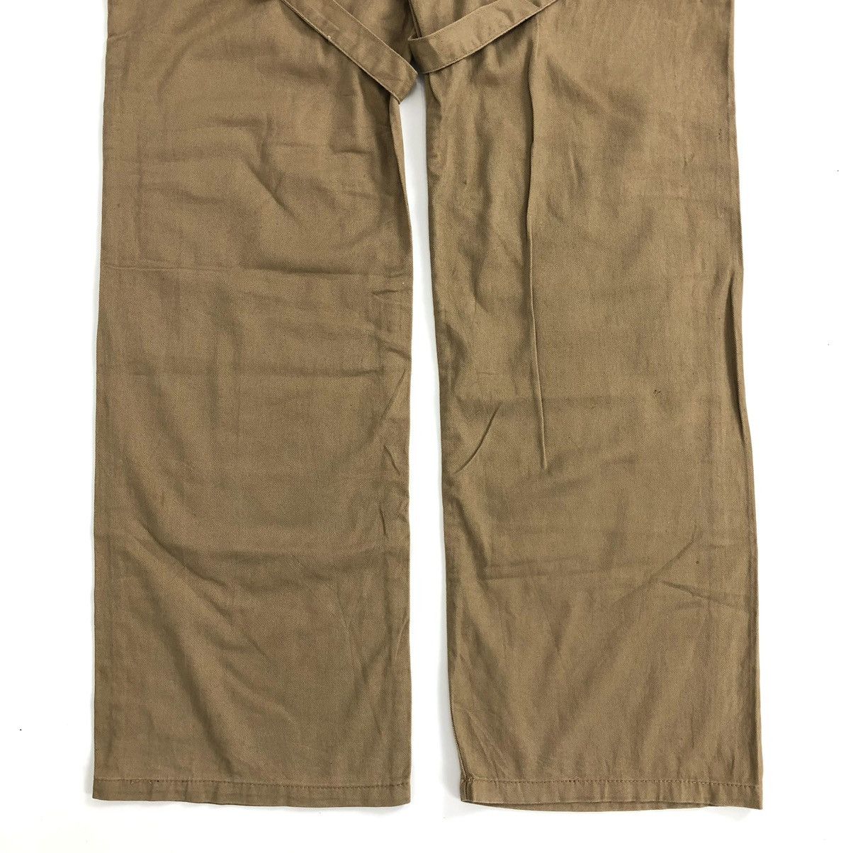 If Six Was Nine × Japanese Brand × LOWBOX Vintage Y2K Lowbox Bondage Double Knee Cargo Pants Size US 34 / EU 50 - 14 Thumbnail