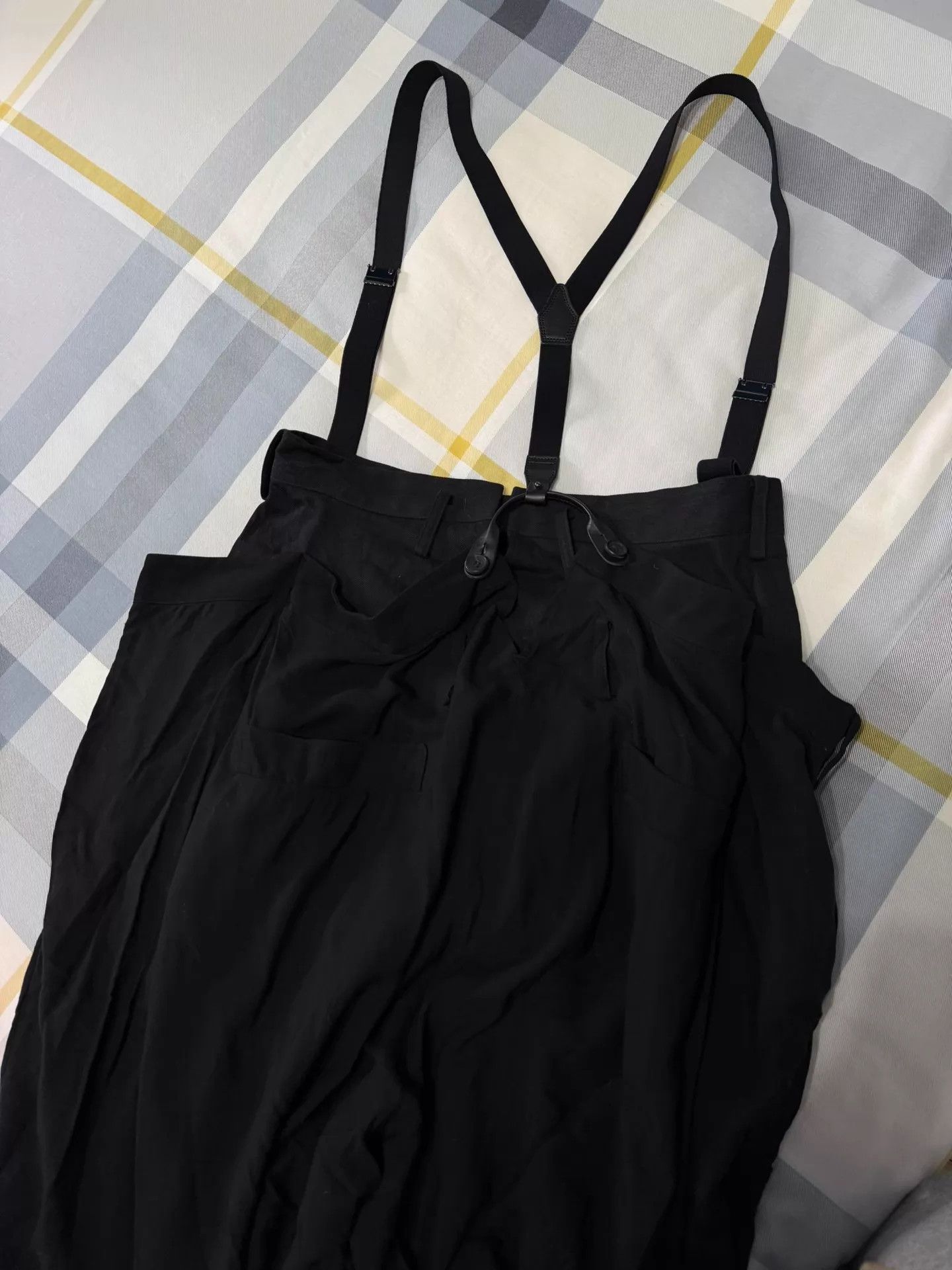 Yohji Yamamoto Yohji Yamamoto SS Suspender Pants Oversized Unisex 9New Size 26" / US 2 / IT 38 - 4 Thumbnail