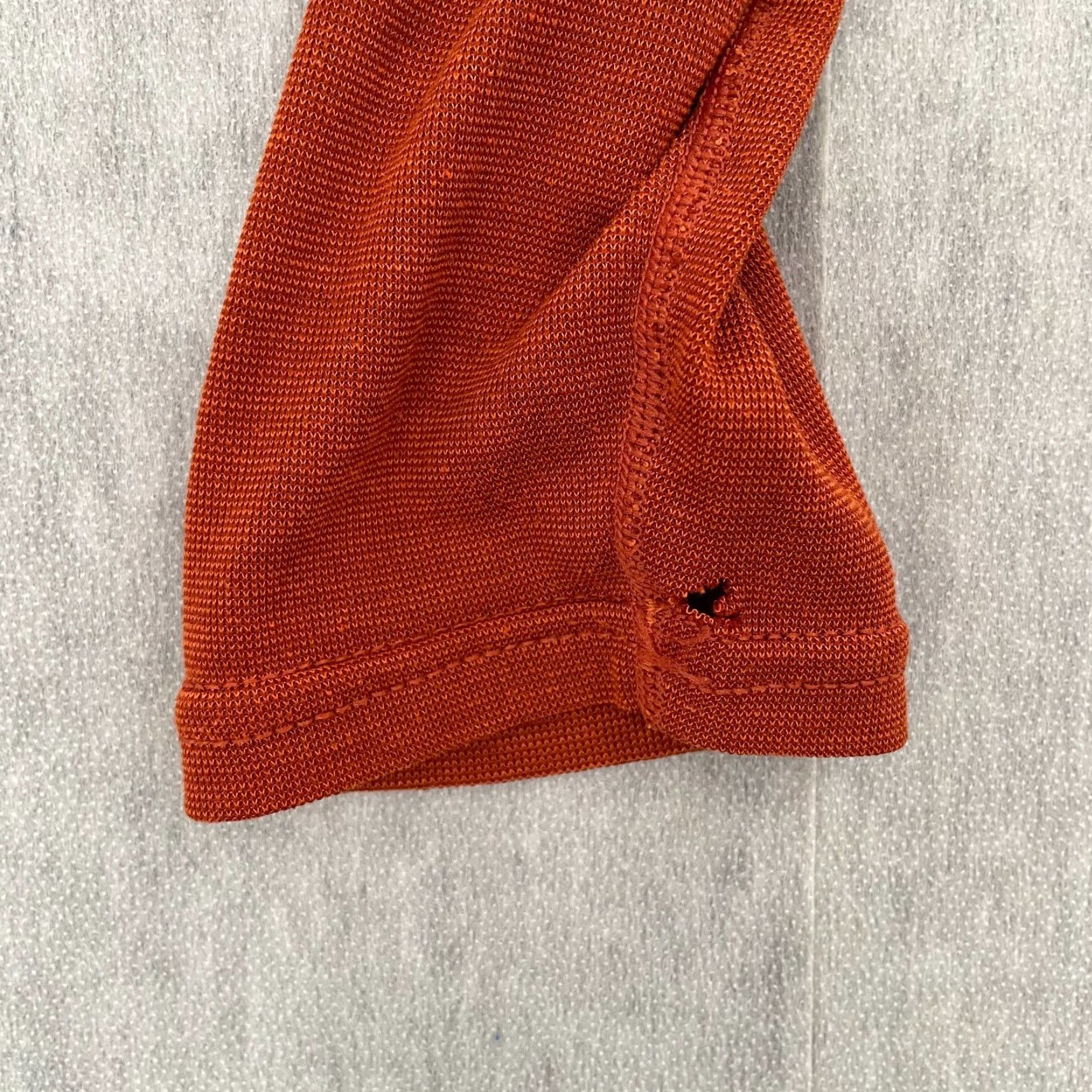 Patagonia Vintage Patagonia Shirt Adult Large Orange Capilene Long Sleeve Pullover Logo Mens L Size US L / EU 52-54 / 3 - 7 Thumbnail