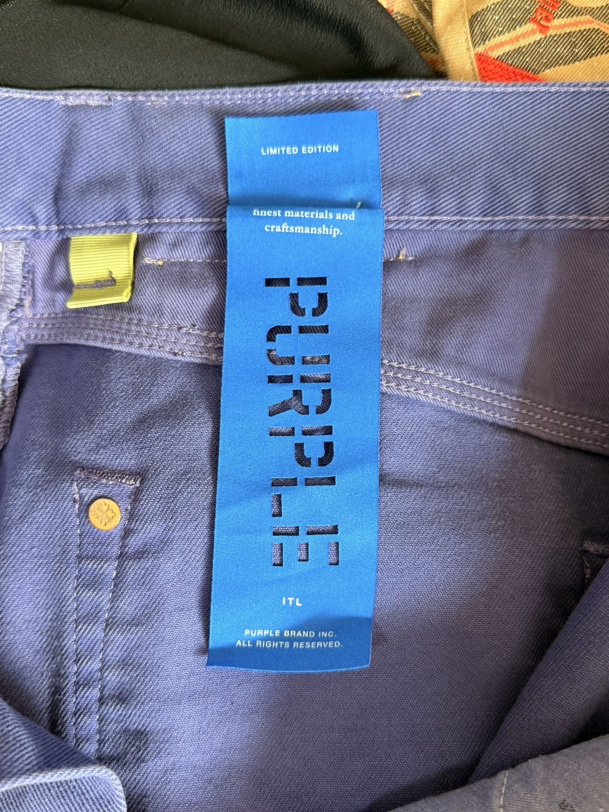 Purple Brand Purple Brand Size 32 NWT Distressed Paint made in Italy Size US 32 / EU 48 - 8 Thumbnail