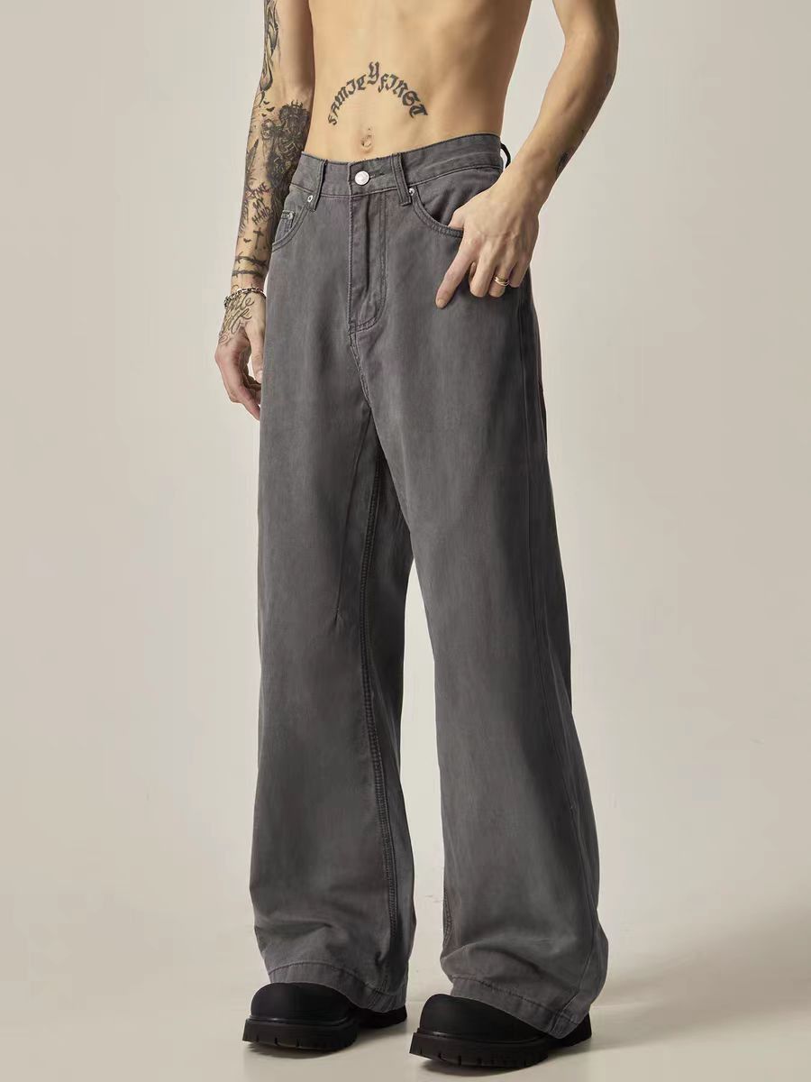 Japanese Brand × Jean Retro vibe casual straight work jeans Size US 31 - 5 Thumbnail