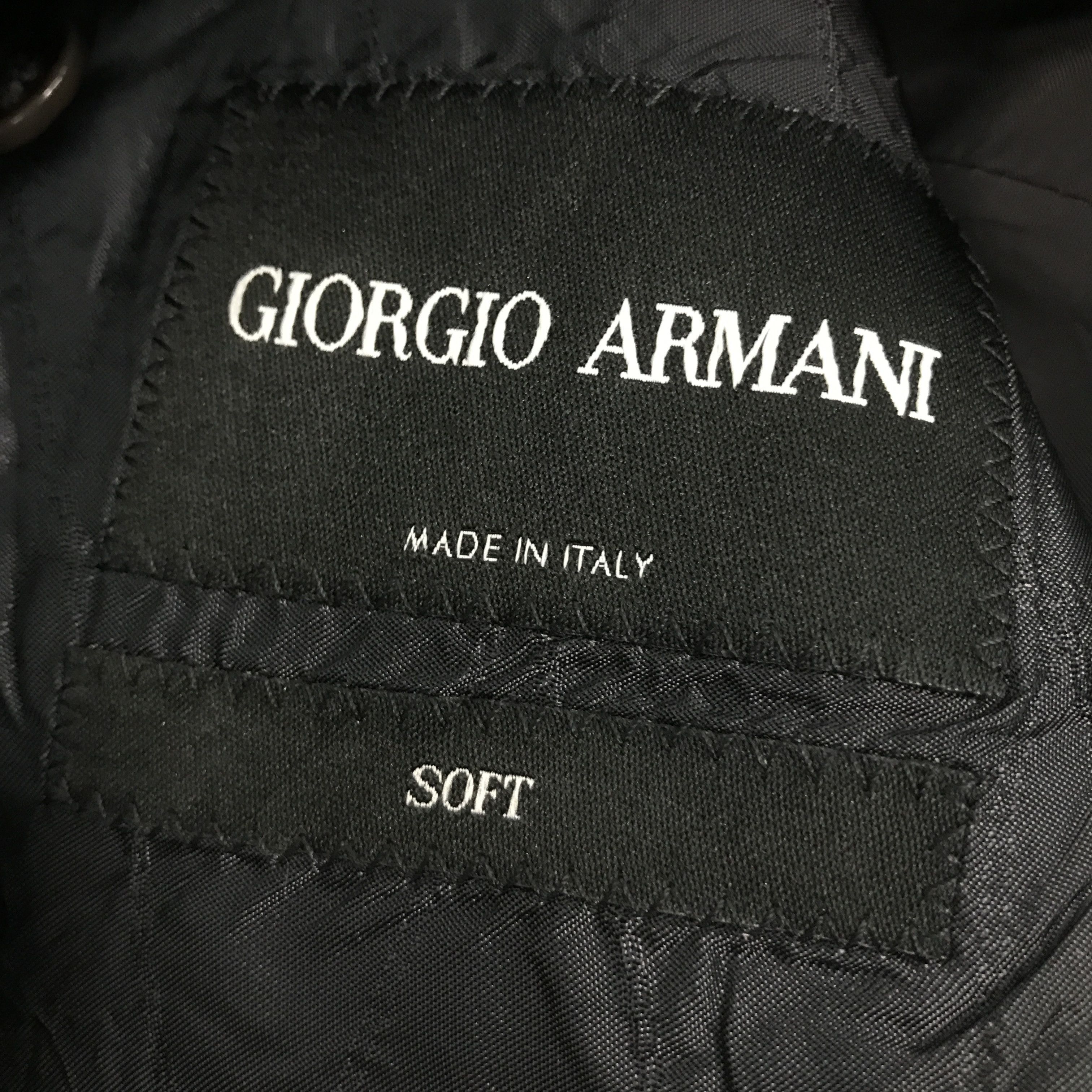 Giorgio Armani Giorgio Armani black Blazer jacket Size US L / EU 52-54 / 3 - 12 Thumbnail