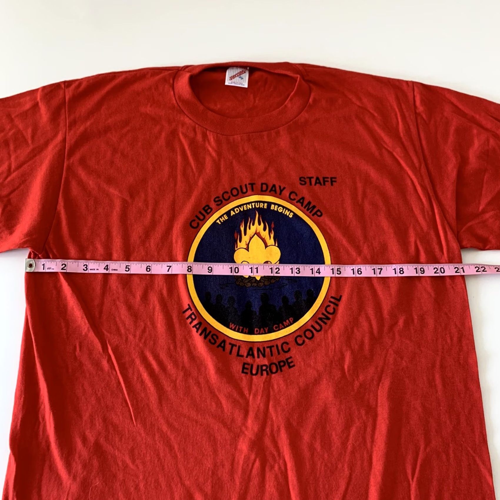 Jerzees VINTAGE Jerzees Cub Scouts Transatlantic Council Staff T Shirt XXL? XL? Size US XL / EU 56 / 4 - 5 Thumbnail
