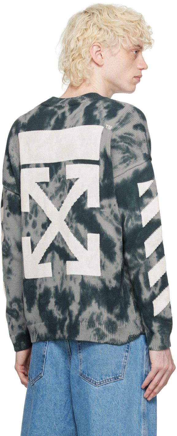 Off-White o1y0325 Logo Crewneck Sweater in Multicolor Size US XS / EU 42 / 0 - 3 Thumbnail