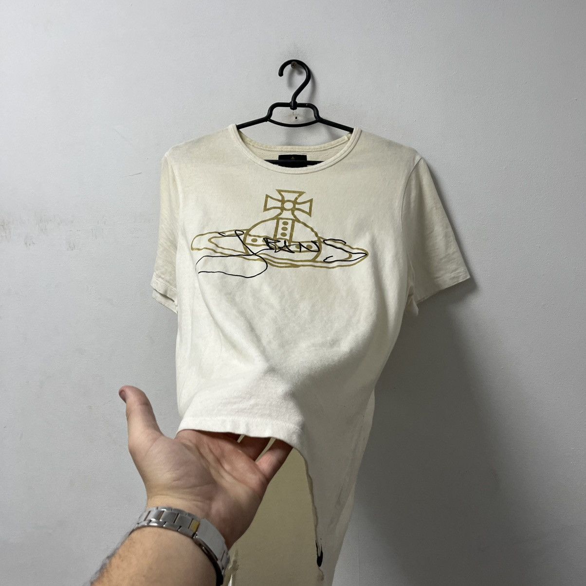 Vivienne Westwood Vivienne Westwood Big Logo T shirt Size US L / EU 52-54 / 3 - 7 Thumbnail