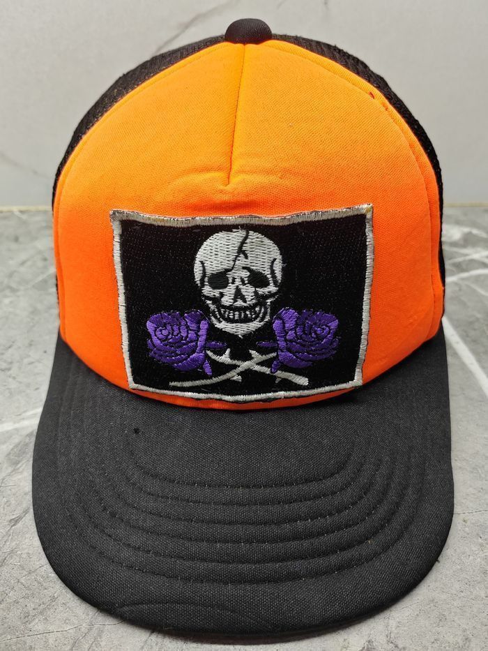 Vintage Vintage Skulls Trucker Hat Cap Size ONE SIZE - 2 Thumbnail