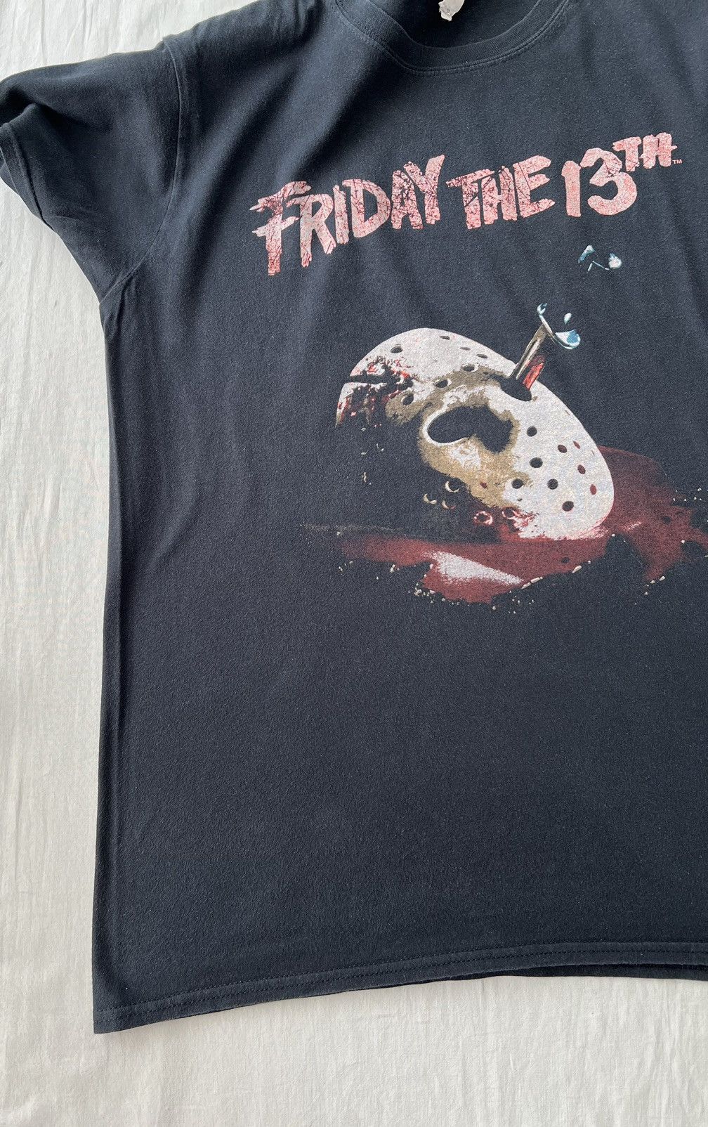 Expert Horror Vintage 2010s Friday the 13th Horror Movie Black T-shirt Size US M / EU 48-50 / 2 - 8 Thumbnail