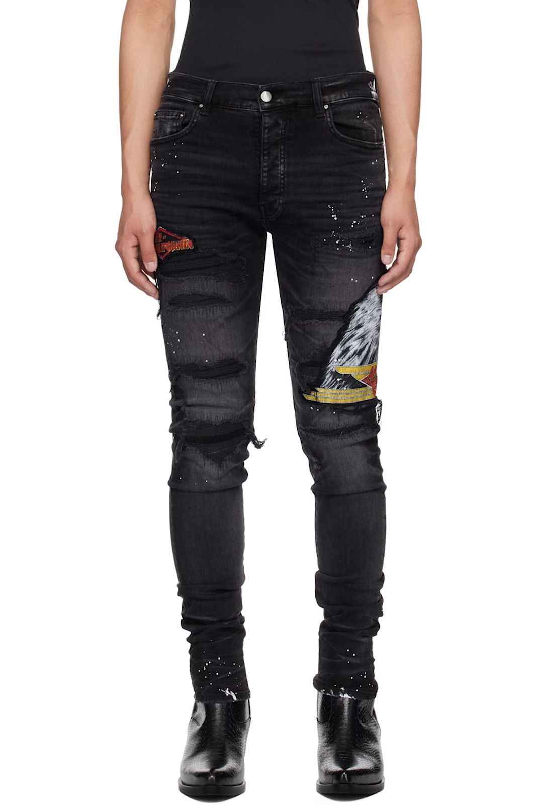Amiri Amiri California eagle patch jeans Size US 32 / EU 48 - 12 Thumbnail