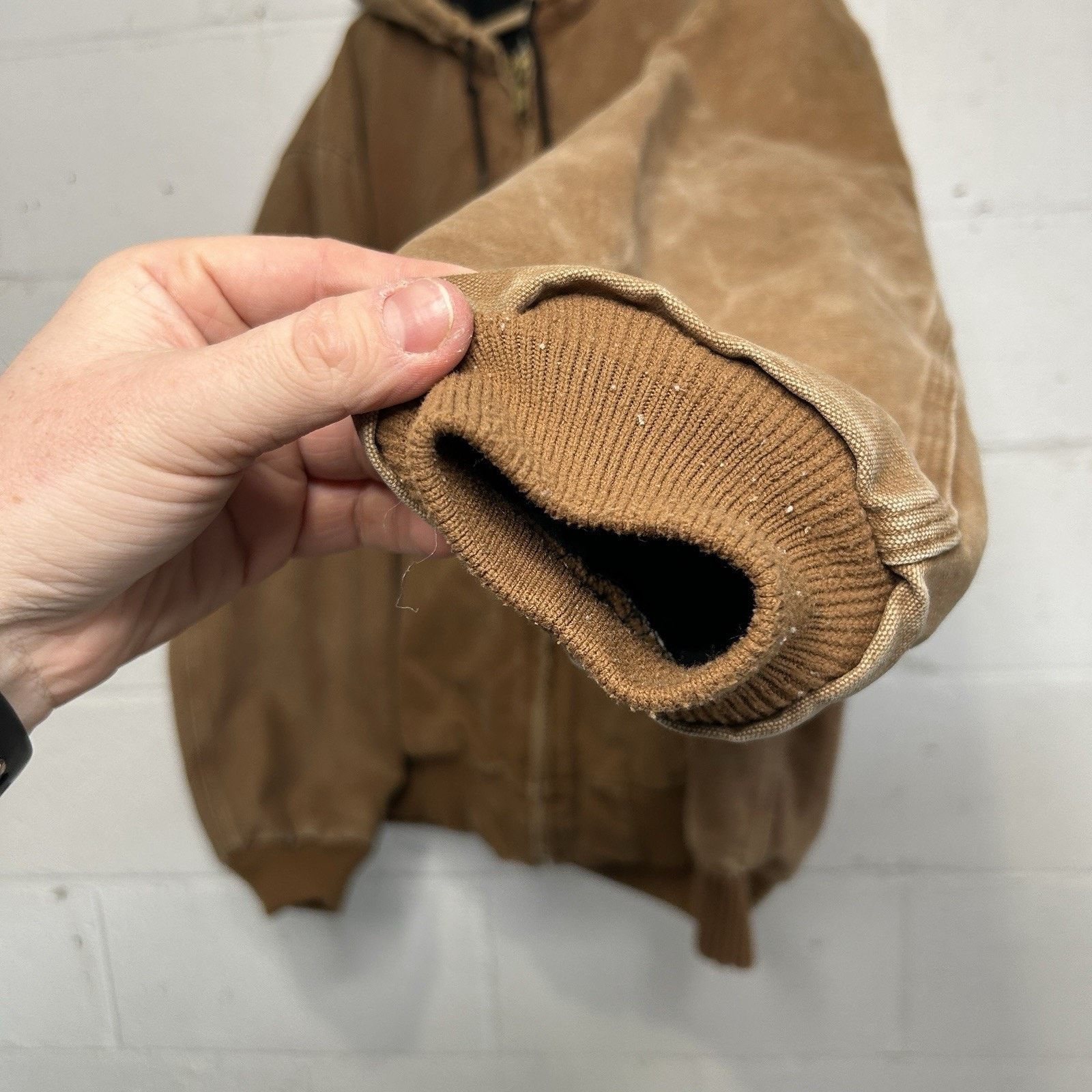 Carhartt Carhartt Hooded Quilt-Lined Active Jacket “Brown” J130-211 Size US XL / EU 56 / 4 - 10 Thumbnail