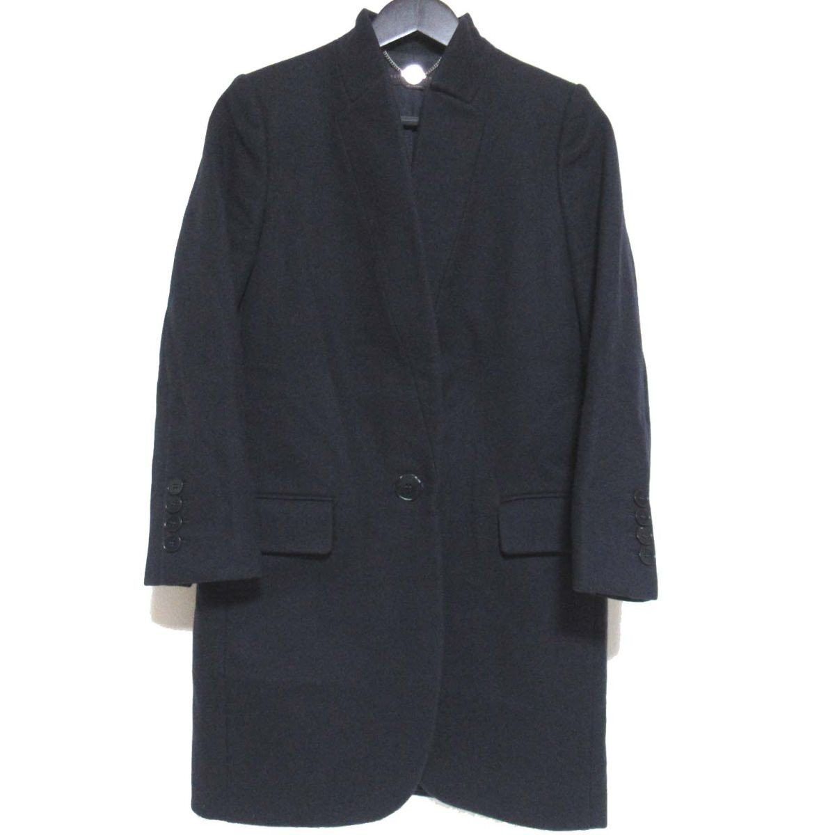 Stella McCartney Stella Mccartney Stella McCartney Bryce Coat Wool Coat Leather Outerwear DUTY FREE for USA Size ONE SIZE - 1 Thumbnail