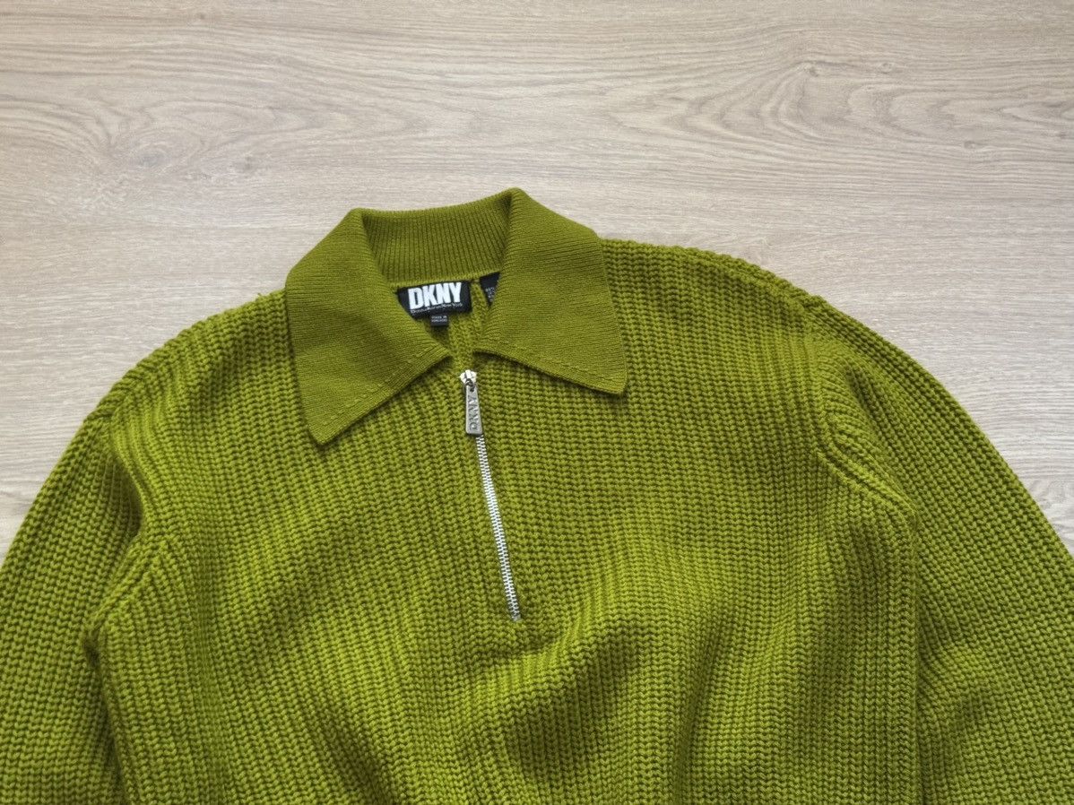 DKNY Vintage 90’s DKNY USA Designer Archival Wool Sweater Size US M / EU 48-50 / 2 - 2 Thumbnail