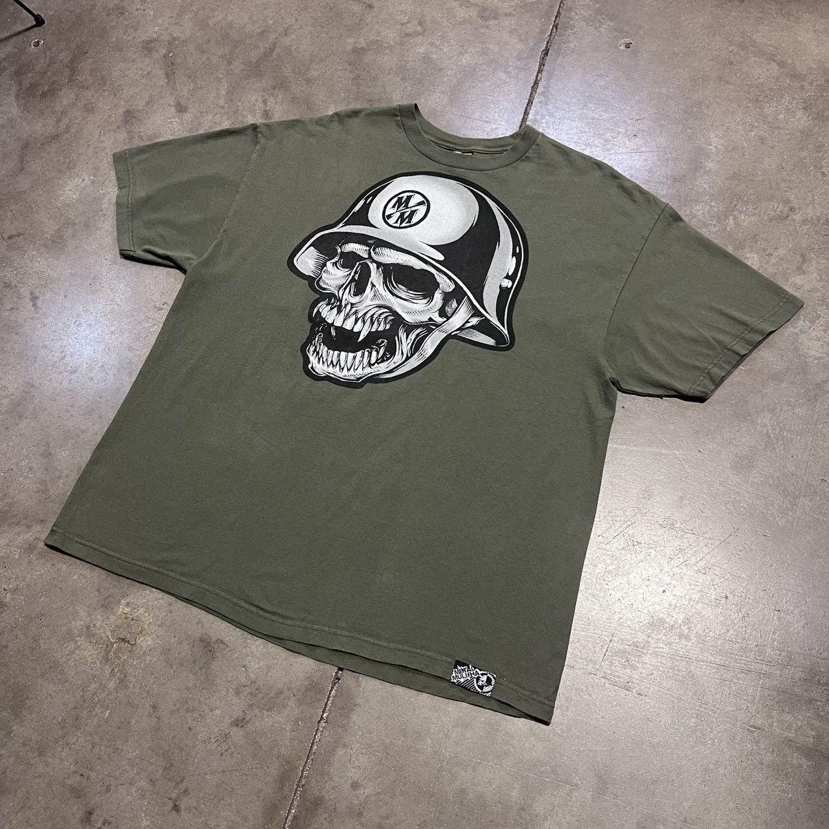 Vintage Vintage Y2K Metal Mulisha T shirt Skull Dirtbike Skater Punk Size US XXL / EU 58 / 5 - 2 Thumbnail