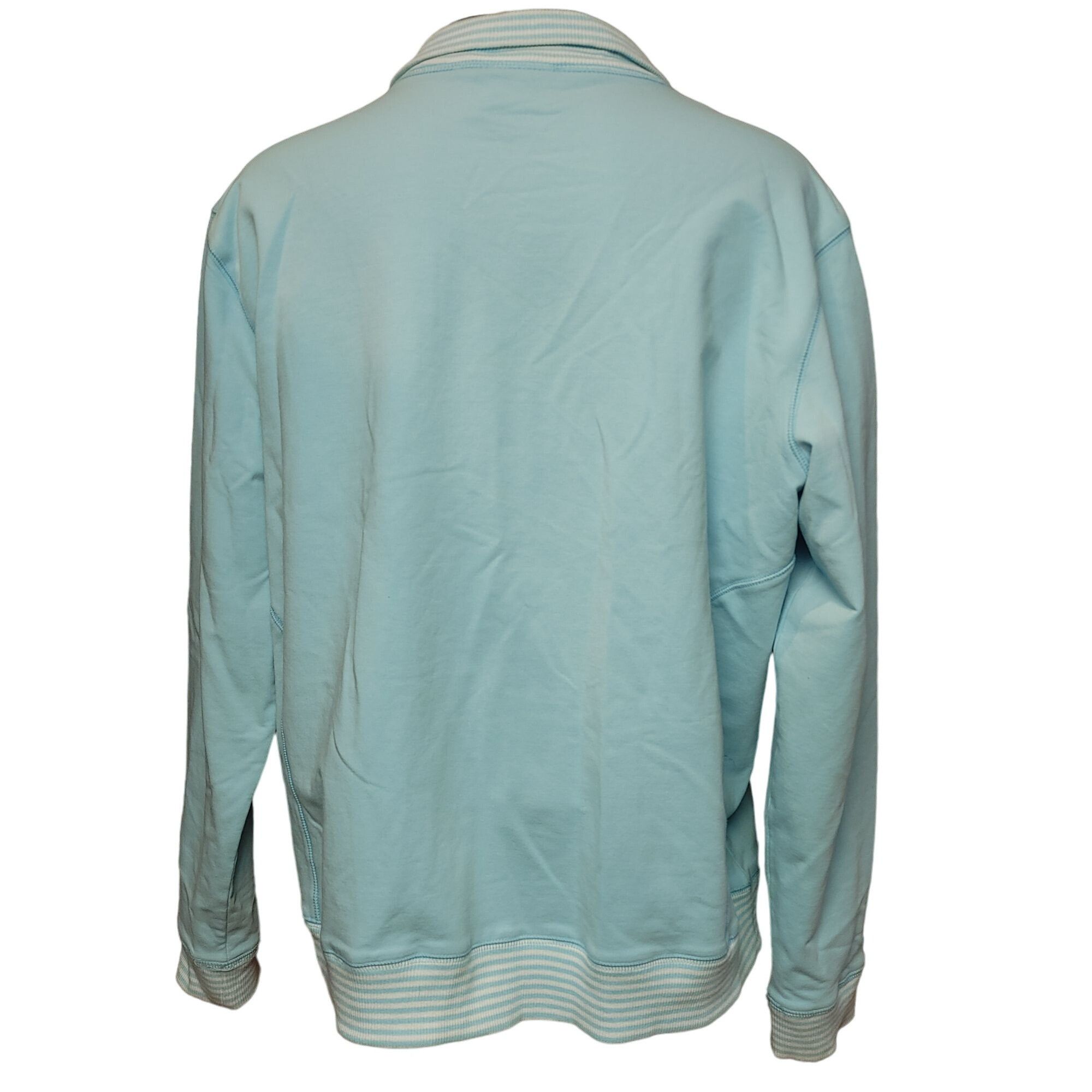 Other Classic Elements Women's Pastel Blue Long Sleeve Full Zip Sw Size XL / US 12-14 / IT 48-50 - 2 Thumbnail