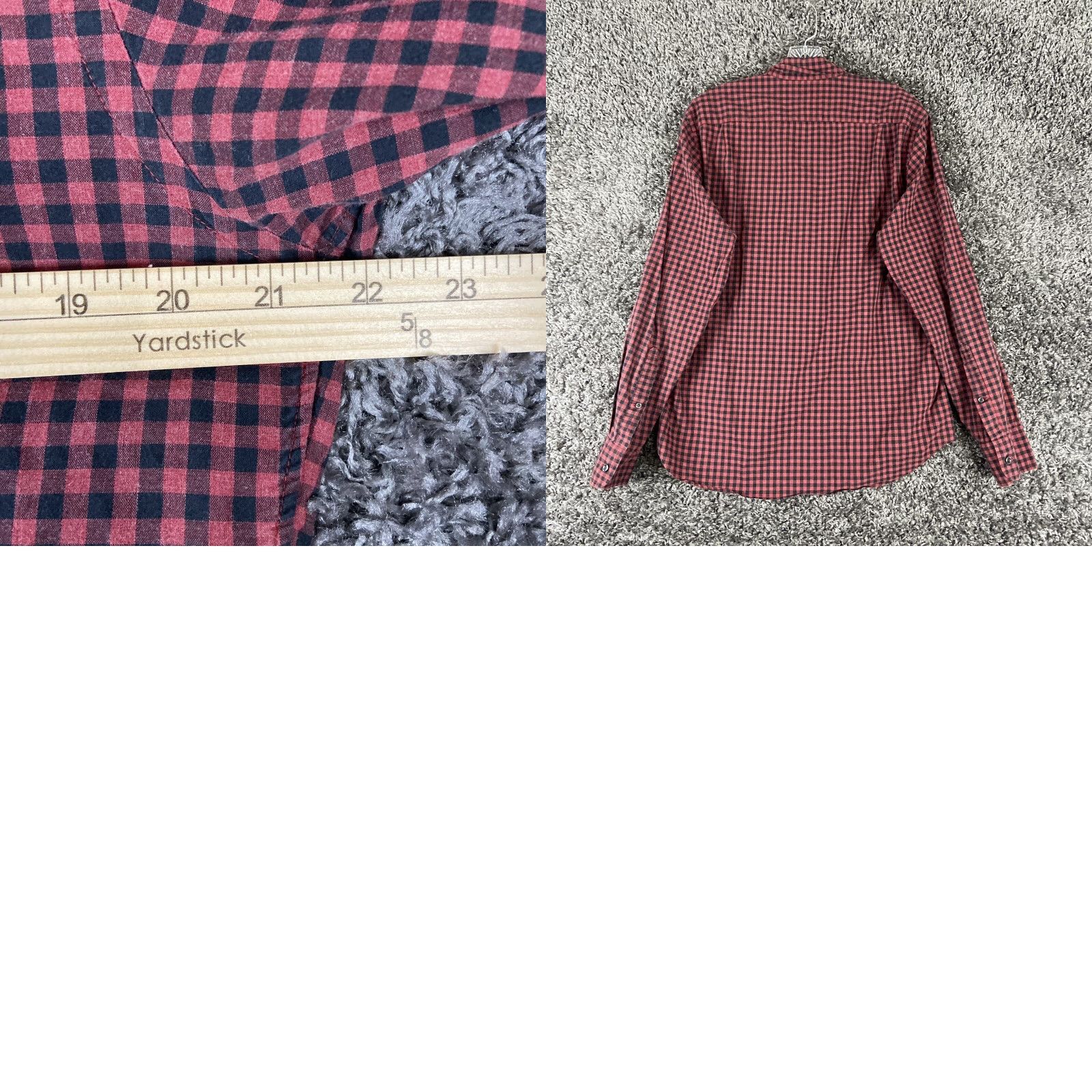 J.Crew J.Crew Shirt Men M Button-Up Long Sleeve Red Plaid M Mens Red Plaid Shirt Size US M / EU 48-50 / 2 - 8 Thumbnail