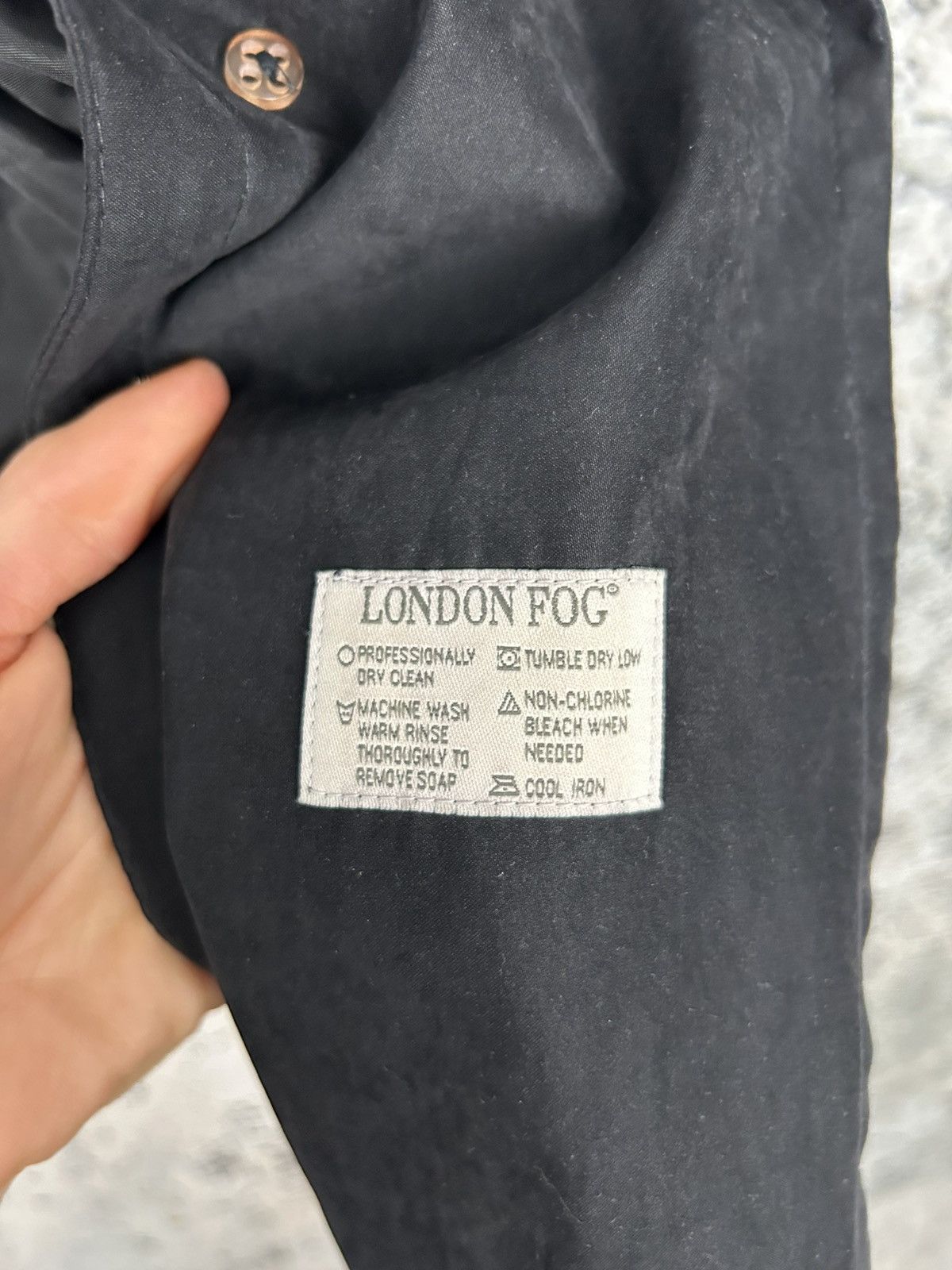 Vintage London Fog Avant Garde Coat 90s Archive Grunge Punk Size US M / EU 48-50 / 2 - 6 Thumbnail