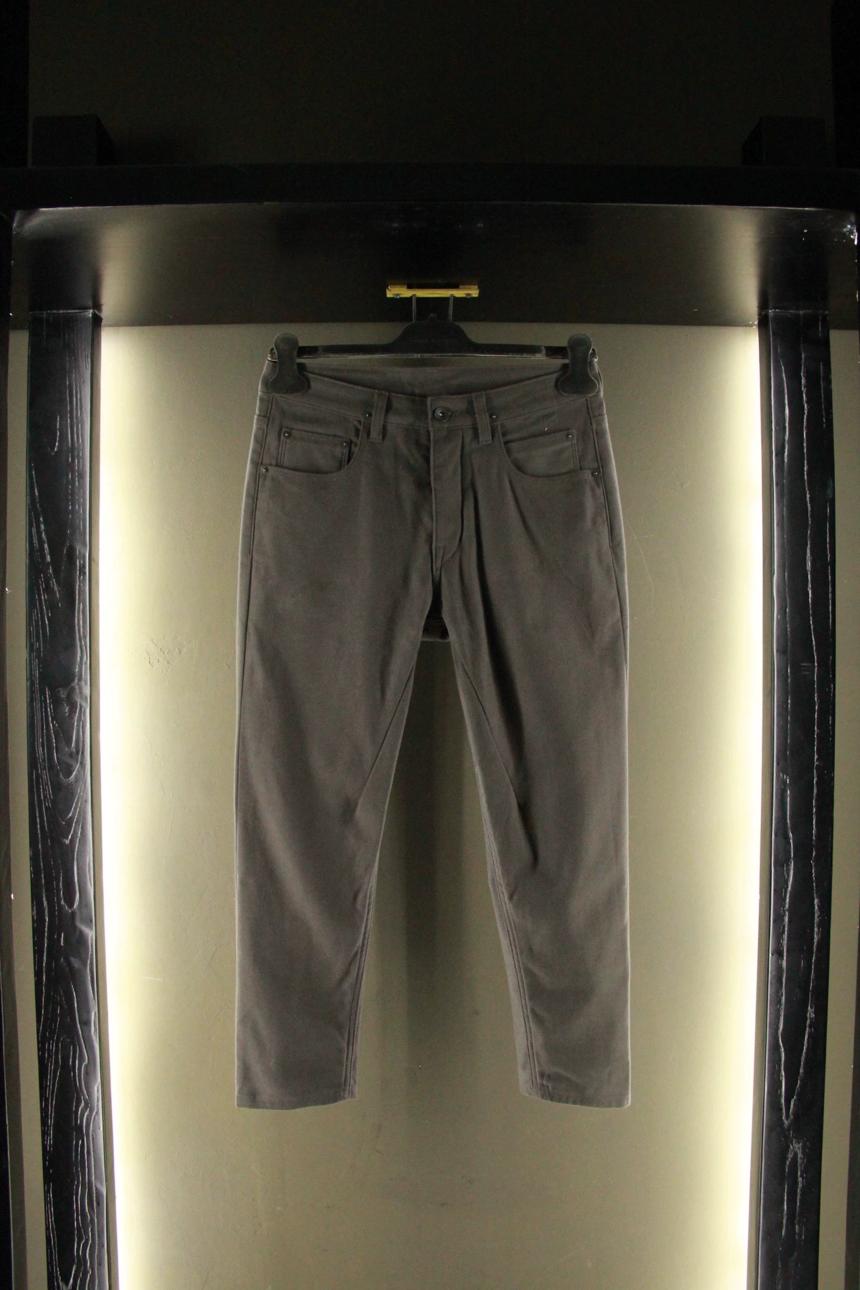Rick Owens Rick Owens Gray Casual Pants Men 26 Size US 26 / EU 42 - 1 Thumbnail
