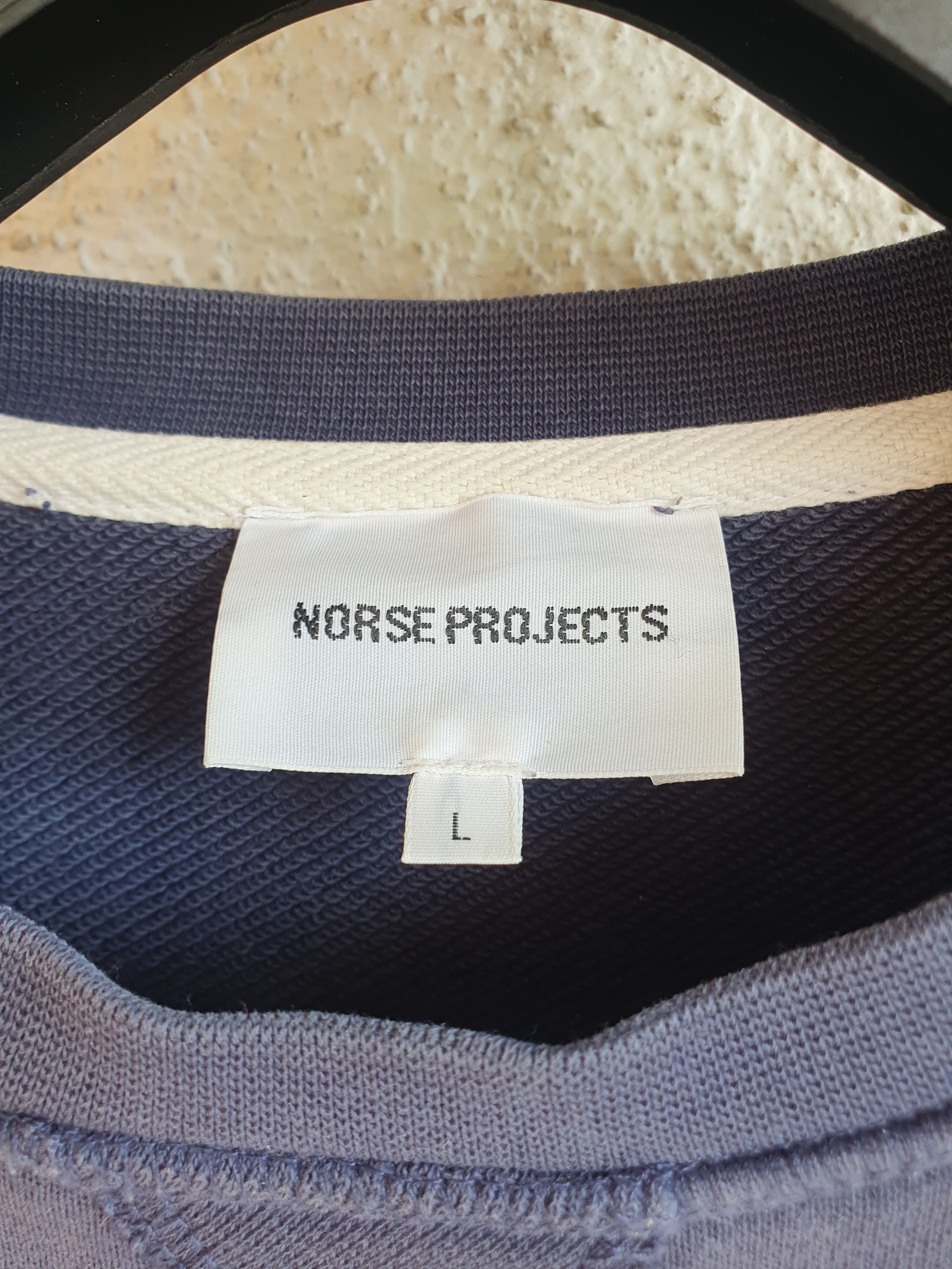 Norse Projects Norse Projects Ketel Crew Embroidery Logo Sweatshirt sz L Size US L / EU 52-54 / 3 - 2 Thumbnail