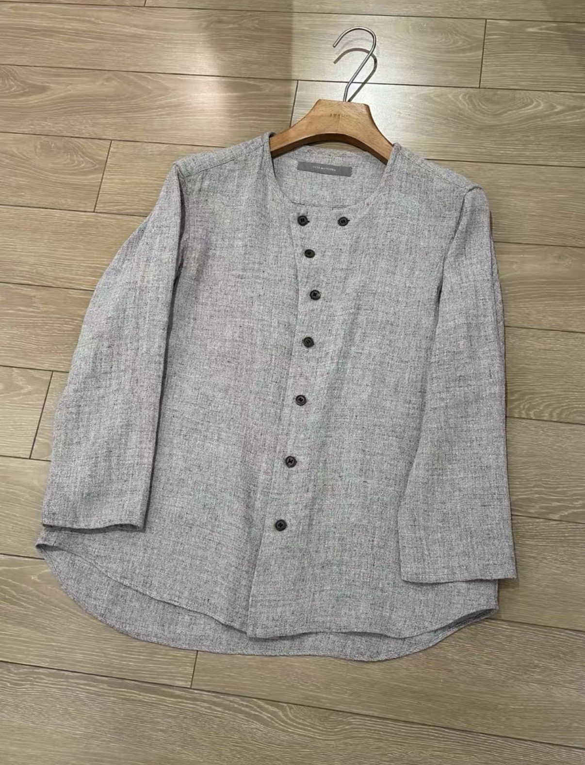 Yohji Yamamoto Yuta Matsuoka Multi-Button Linen Shirt K4 Size US S / EU 44-46 / 1 - 6 Thumbnail