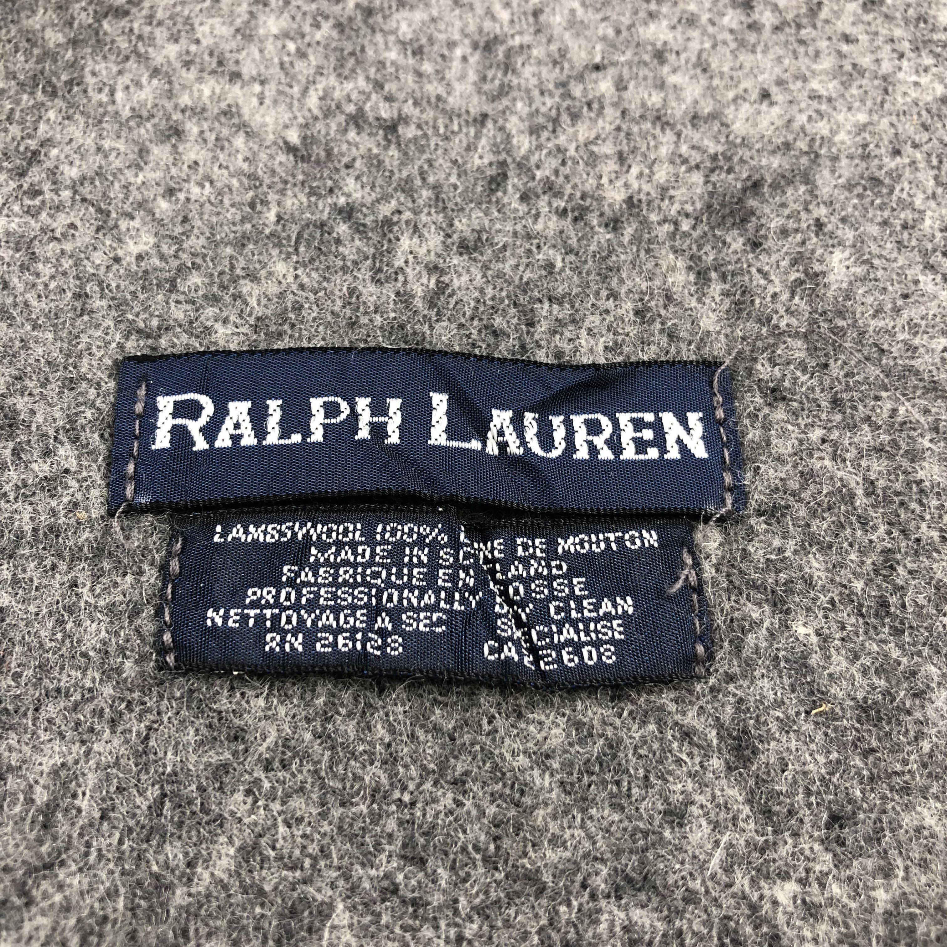 Ralph Lauren Ralph Lauren Wool Scarf Muffler V804 Size ONE SIZE - 5 Thumbnail
