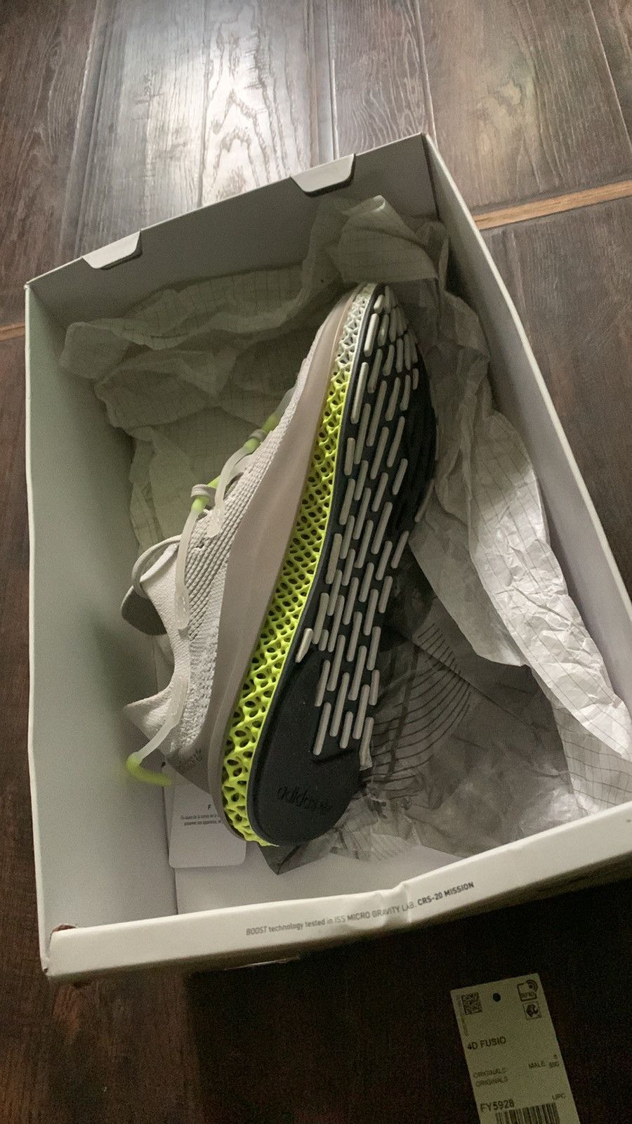 Mens 4D Fusio adidas 8.5