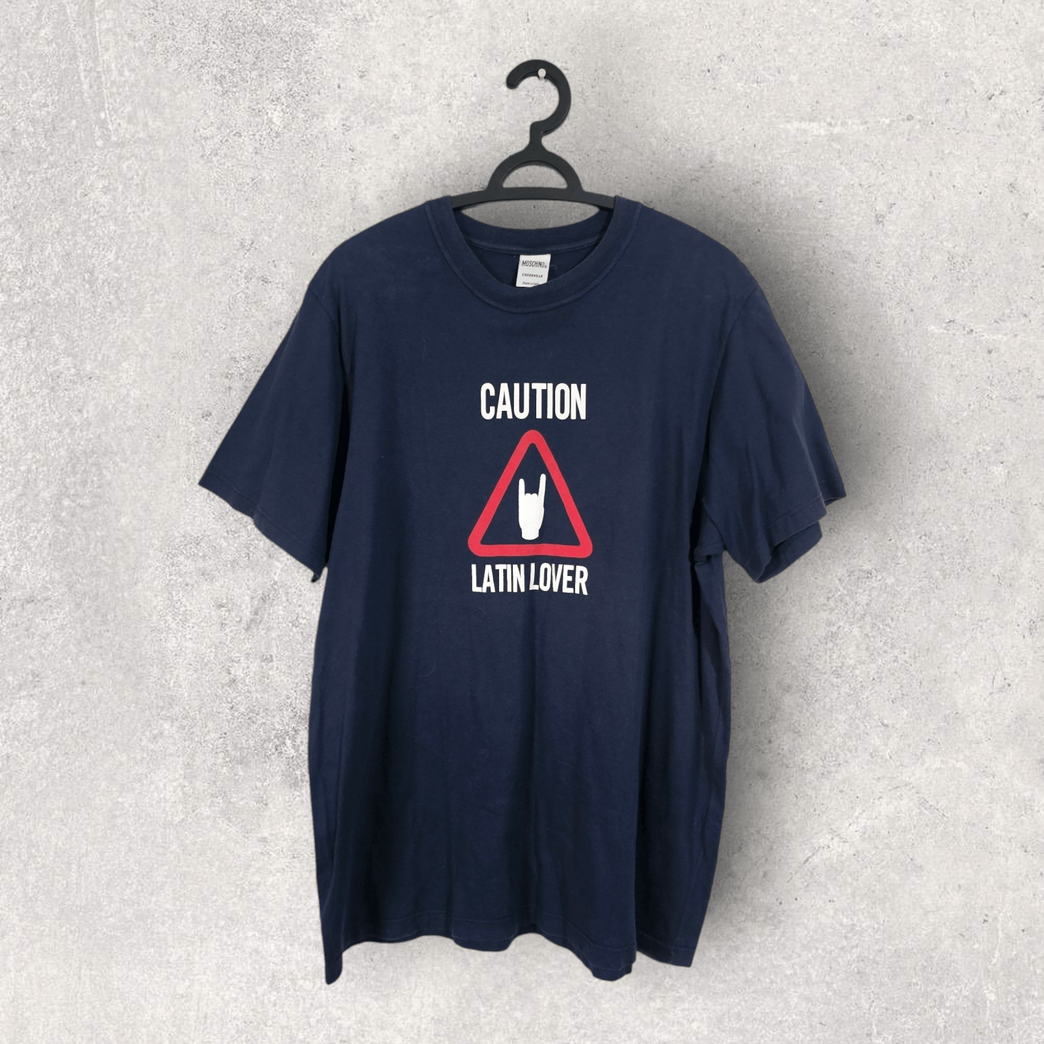 Moschino Moschino Latin Lover Y2K Tee Size US L / EU 52-54 / 3 - 1 Thumbnail