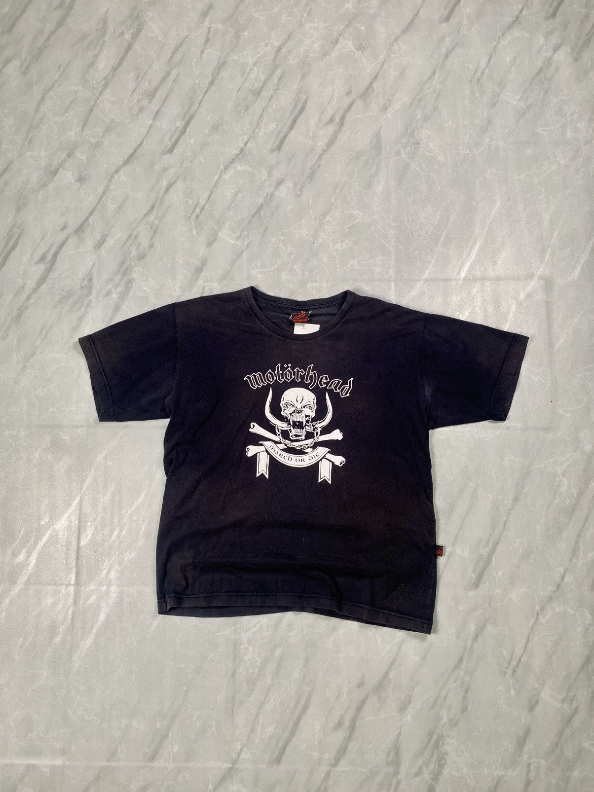 Band Tees Vintage y2k Motorhead Band Boxy Sunfaded Tee Size US M / EU 48-50 / 2 - 1 Thumbnail