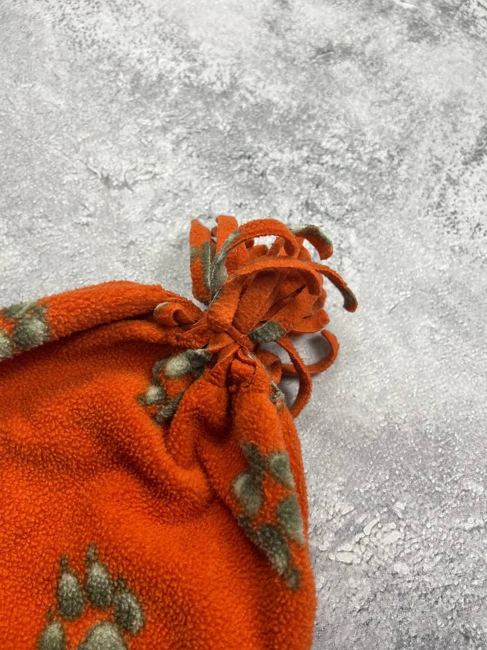 Jack Wolfskin Crazy Y2K Jack Wolfskin Fleece Monogram Raw Logo Hat Size ONE SIZE - 5 Thumbnail