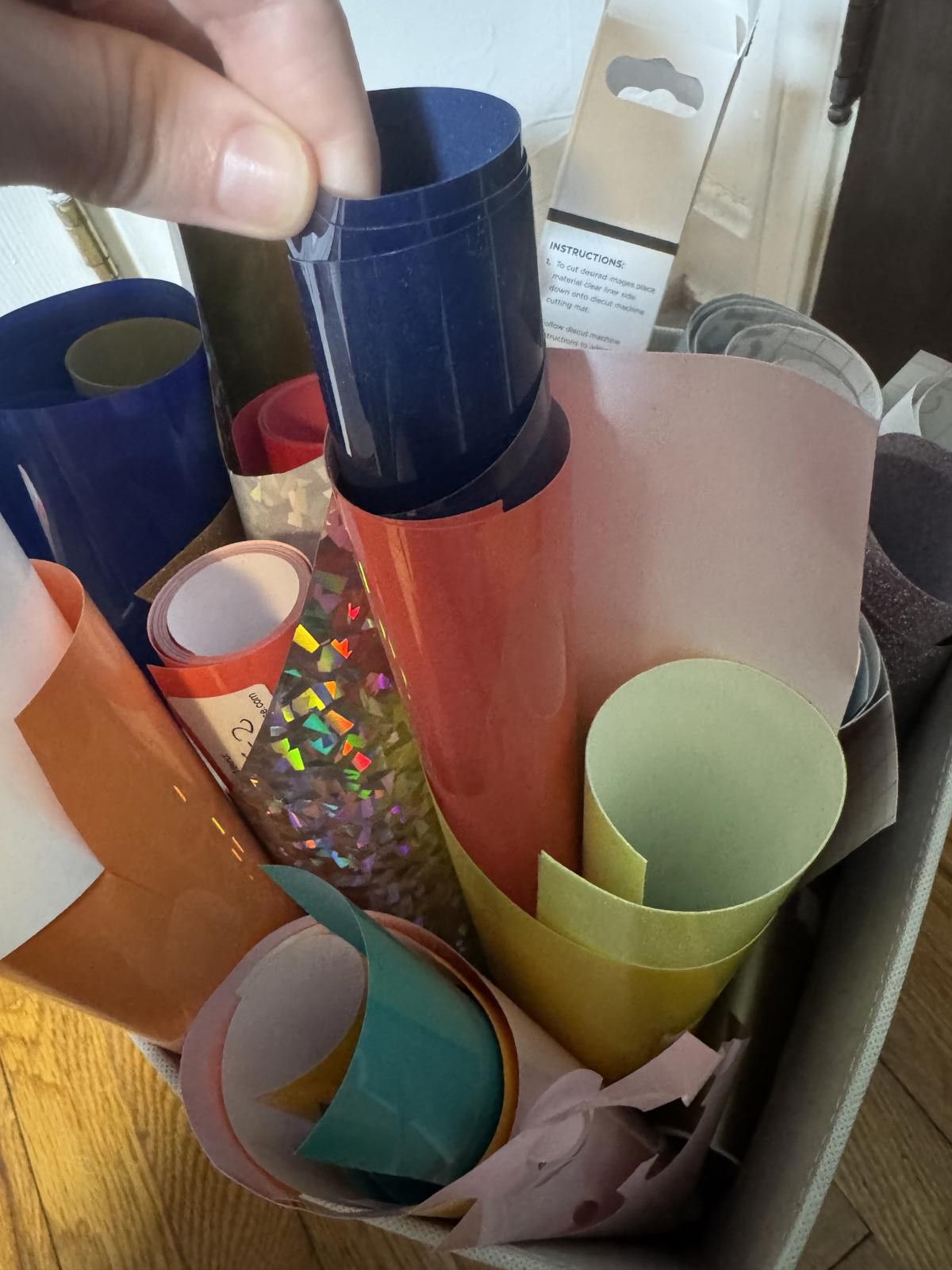 Other Lot of Vinyl- Heat and Adhesive Size ONE SIZE - 2 Thumbnail