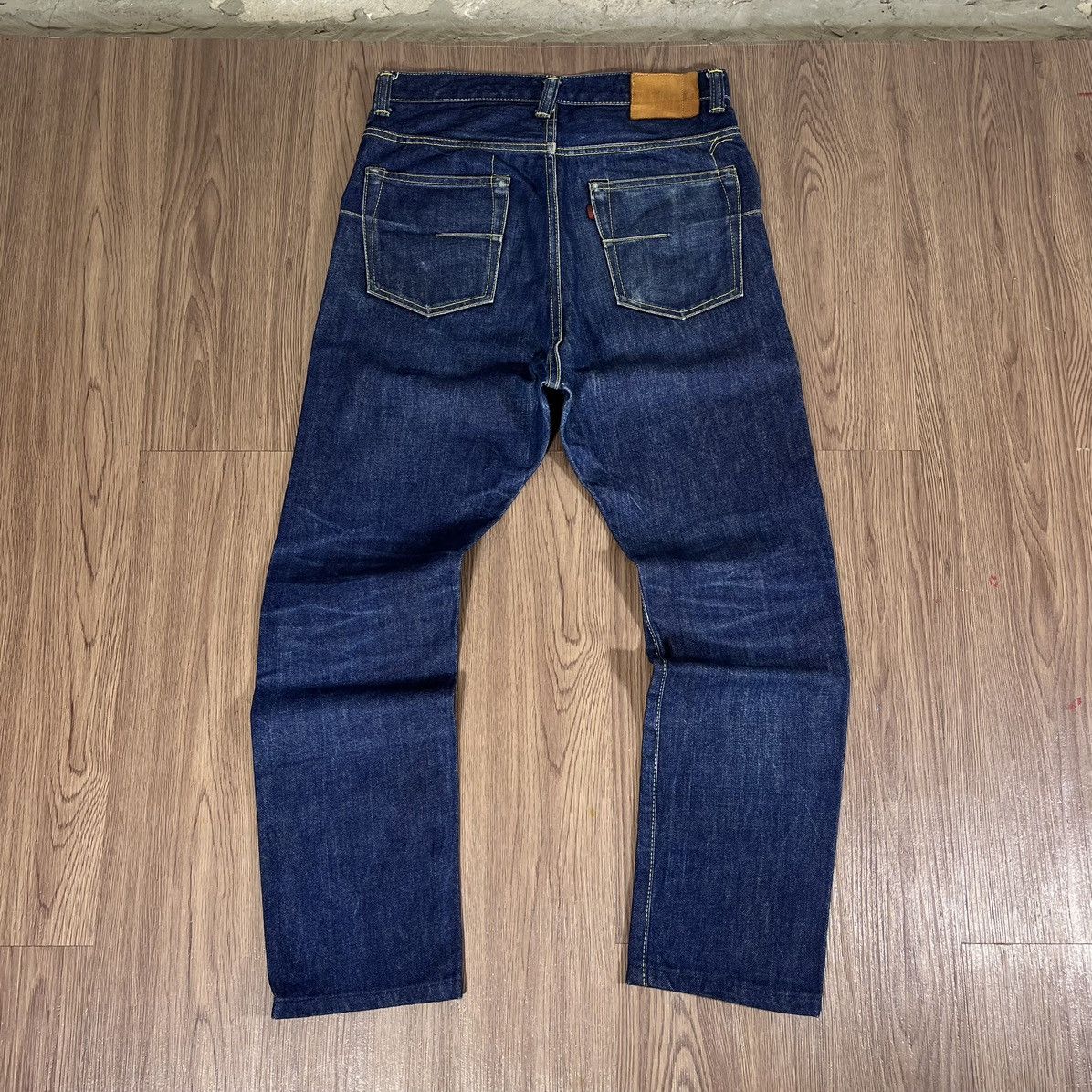 Comme des Garcons AD2010 Comme des Garçons Homme Indigo Denim Size US 29 - 2 Thumbnail