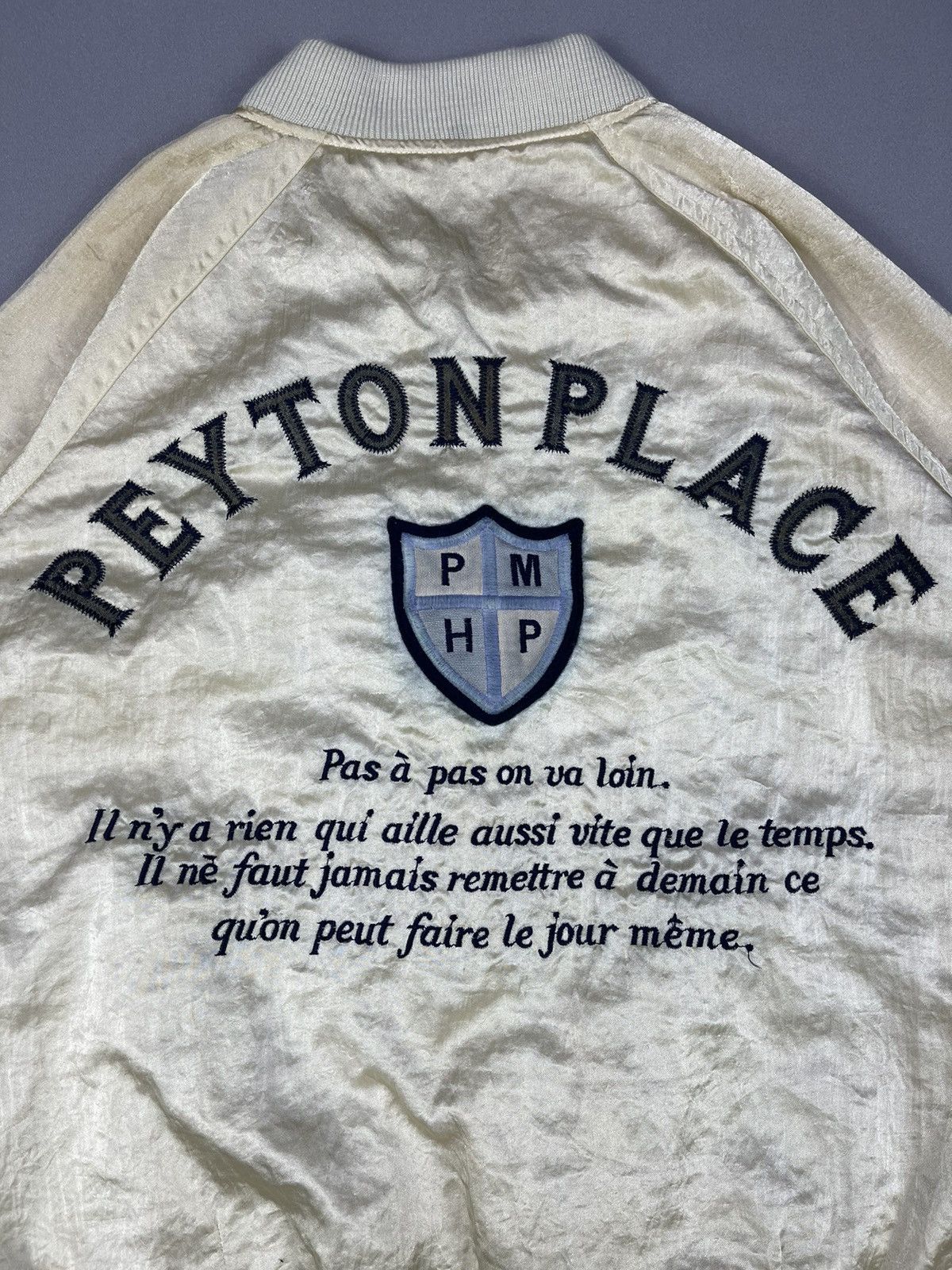 PPFM Vintage Peyton Place Reversible Bombers Jacket Size US M / EU 48-50 / 2 - 3 Thumbnail