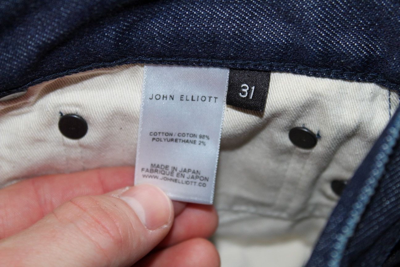John Elliott Cast 2 Raw Denim Jeans Size US 32 / EU 48 - 4 Thumbnail