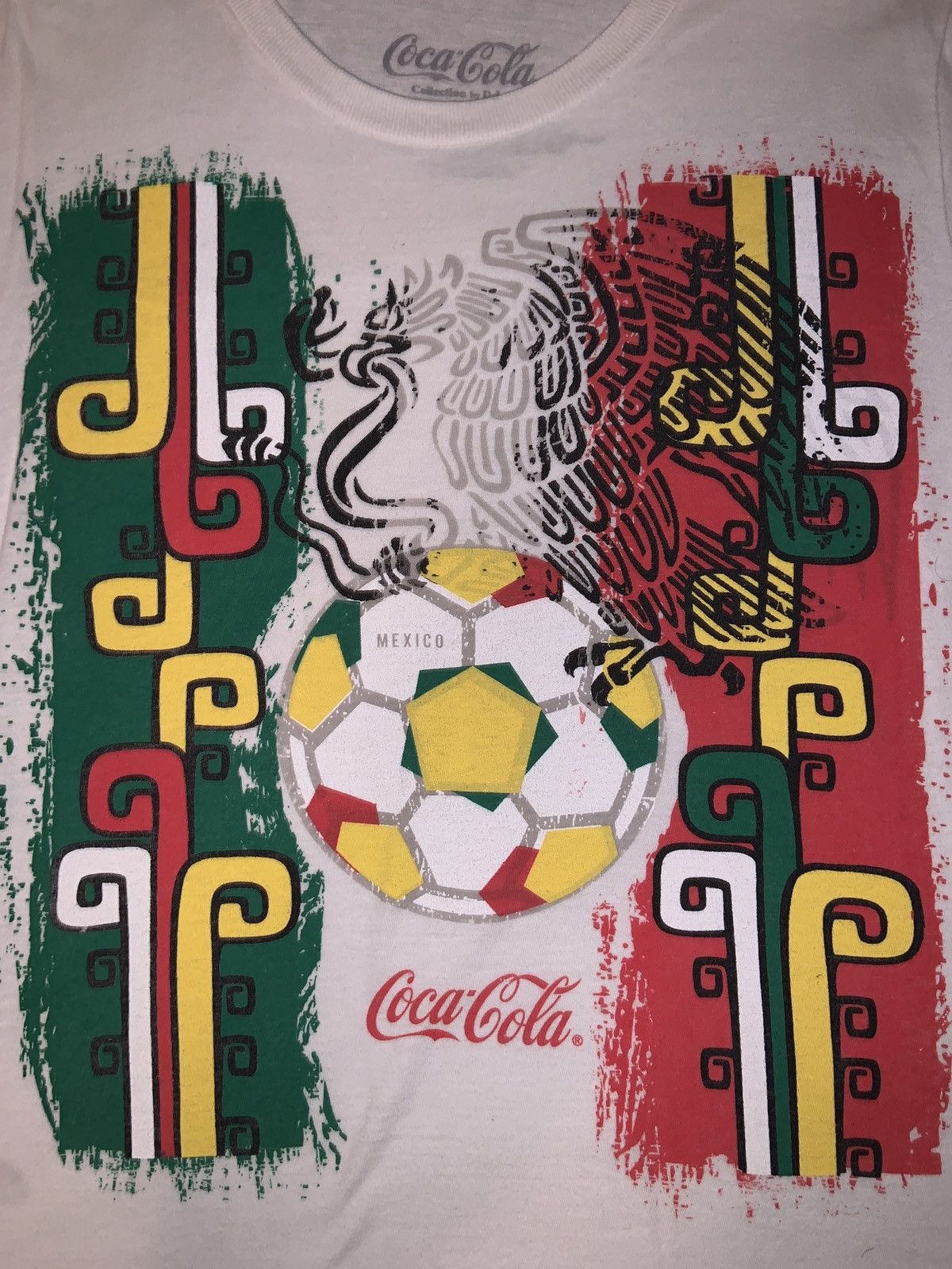 Coca Cola Coca Cola Factory 2014 Mexico Soccer T Size US S / EU 44-46 / 1 - 4 Thumbnail
