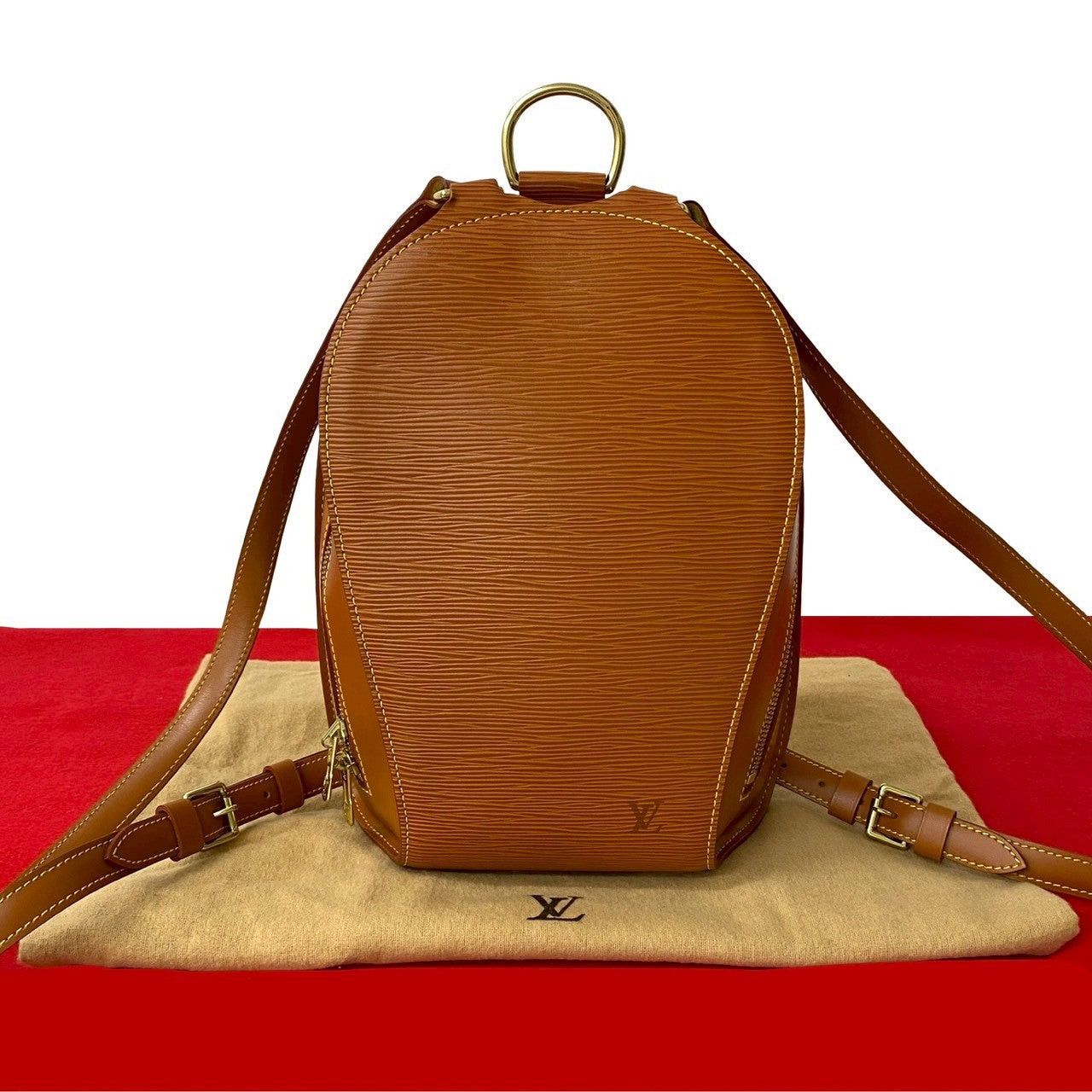 Louis Vuitton Louis Vuitton Backpack Brown Leather Size ONE SIZE - 1 Thumbnail