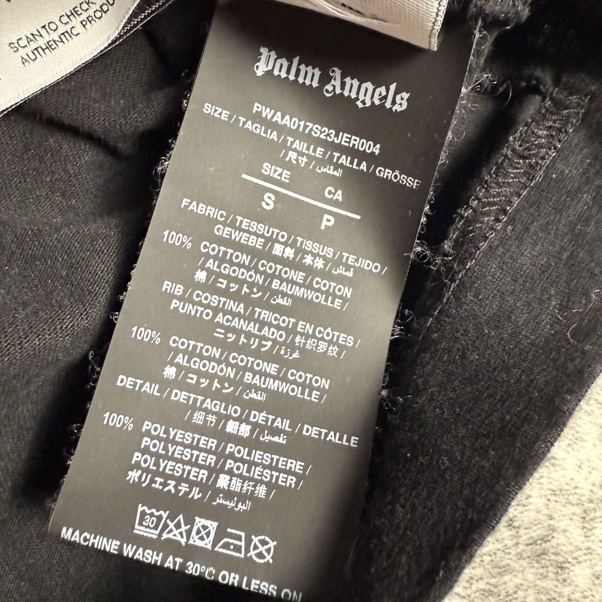 Palm Angels Palm Angels Paradise ‘Black’ Oversized T-Shirt Size US S / EU 44-46 / 1 - 7 Thumbnail