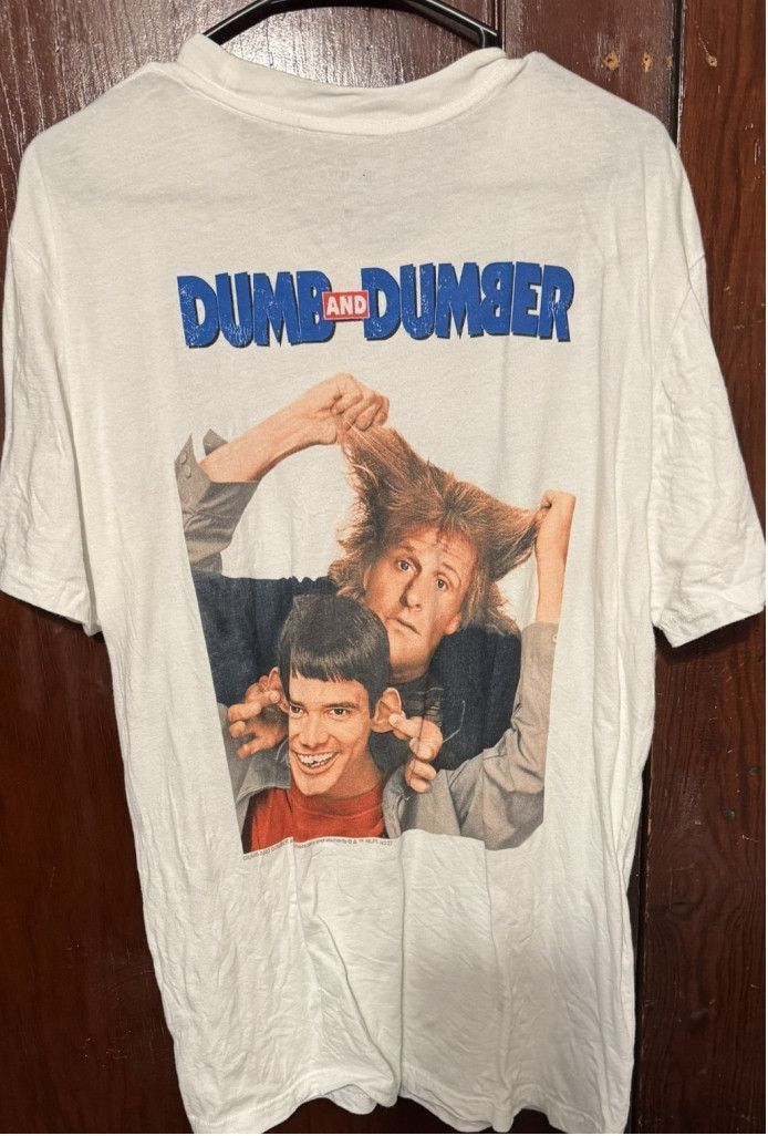 Hollister Dumb and Dumber Double-Sided Hollister T-Shirt Men L White Size US L / EU 52-54 / 3 - 2 Thumbnail