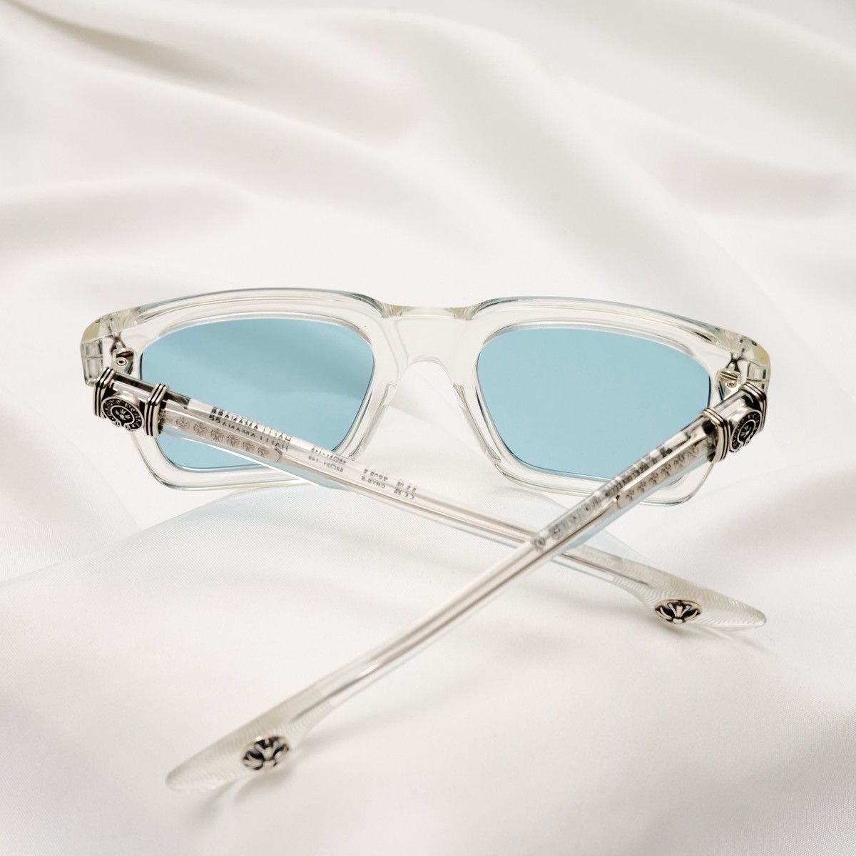 Chrome Hearts CHROME HEARTS HALLLAMANASS CRYSTAL SUNGLASSES Size ONE SIZE - 7 Thumbnail