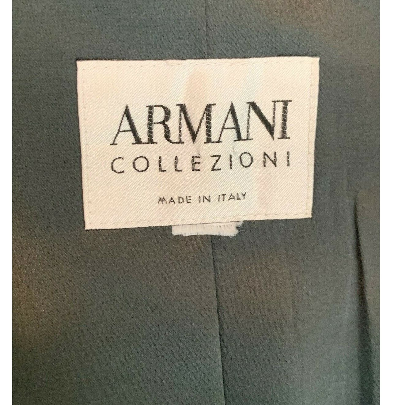 Armani Armani Collezioni Blazer Jacket Small Career Office Size S / US 4 / IT 40 - 3 Thumbnail