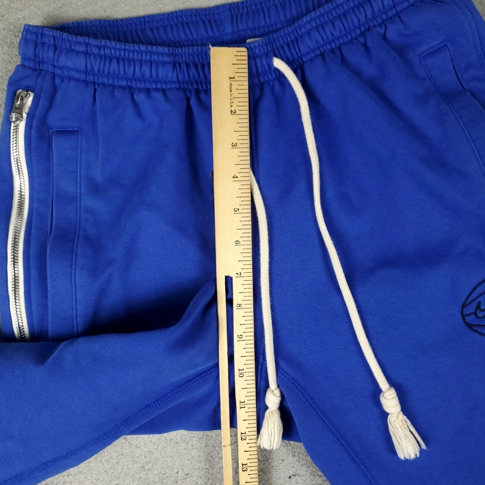 Nike Nike Pants Mens Size Small Blue Swoosh Track Joggers Sweatpants Regular Fit Size US 29 - 7 Thumbnail